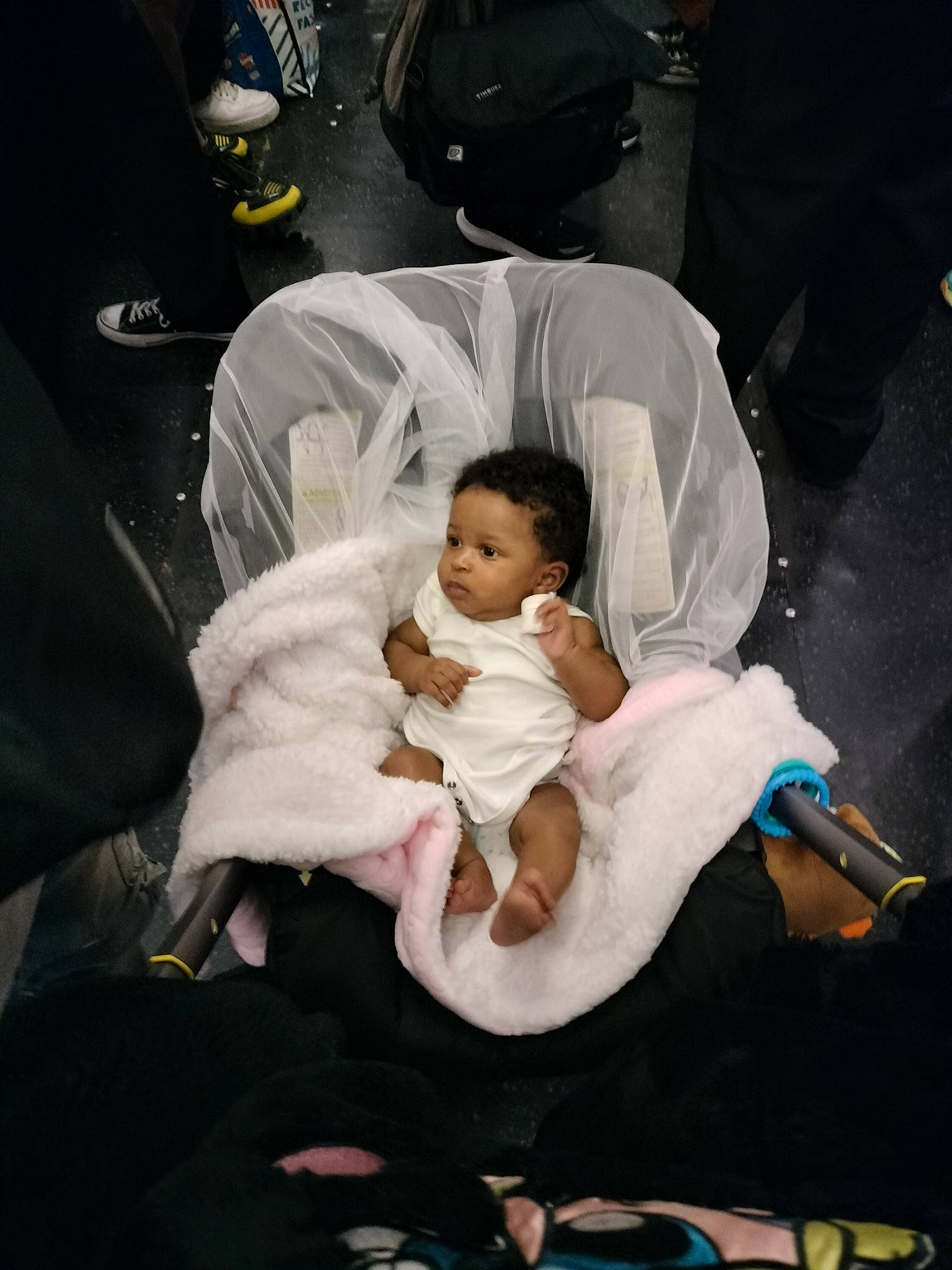 Toni joined the competition — help win amazing prizes! baby, baby_carriage, baby_products, baby_toddler_clothing, car_seat, chair, child, comfort, event, flooring, fun, lap, person, room, sitting, toddler