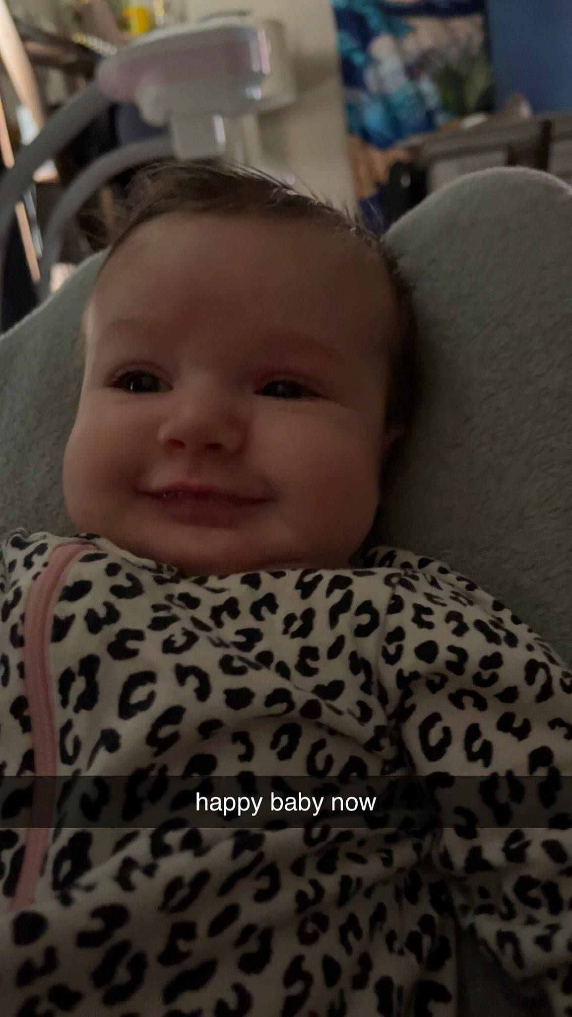 Charli joined the competition — help win amazing prizes! baby, baby_toddler_clothing, cheek, child, chin, comfort, cool, eyebrow, fun, happy, joy, linens, long_sleeved_t_shirt, pattern, person, room, sitting, skin, sleeve, smile