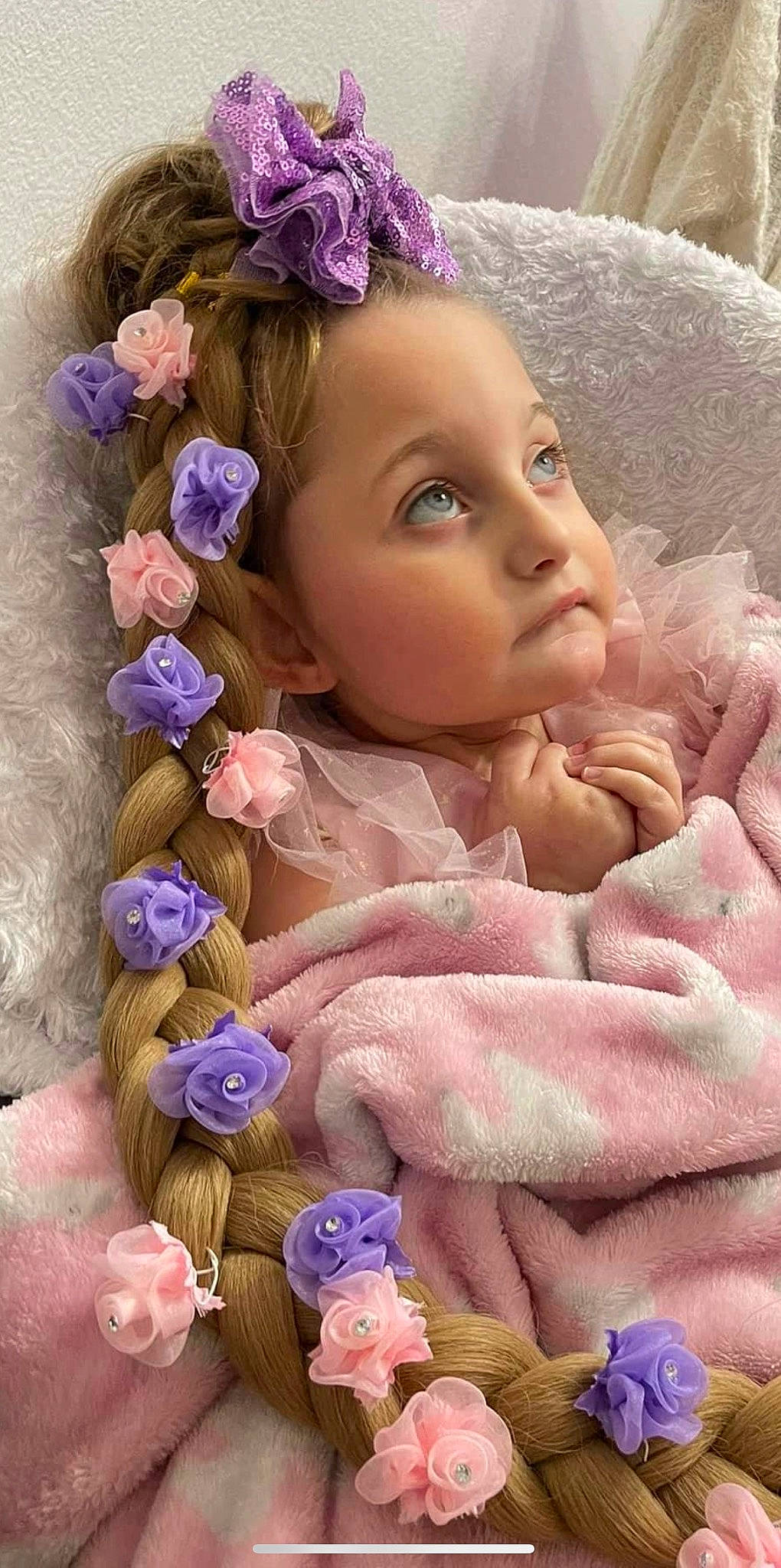 Maylee June joined the competition — help win amazing prizes! art, beauty, blue, cheek, doll, eye, eyebrow, eyelash, fawn, head, iris, person, pink, purple, skin, textile, toy, violet, wig, wood