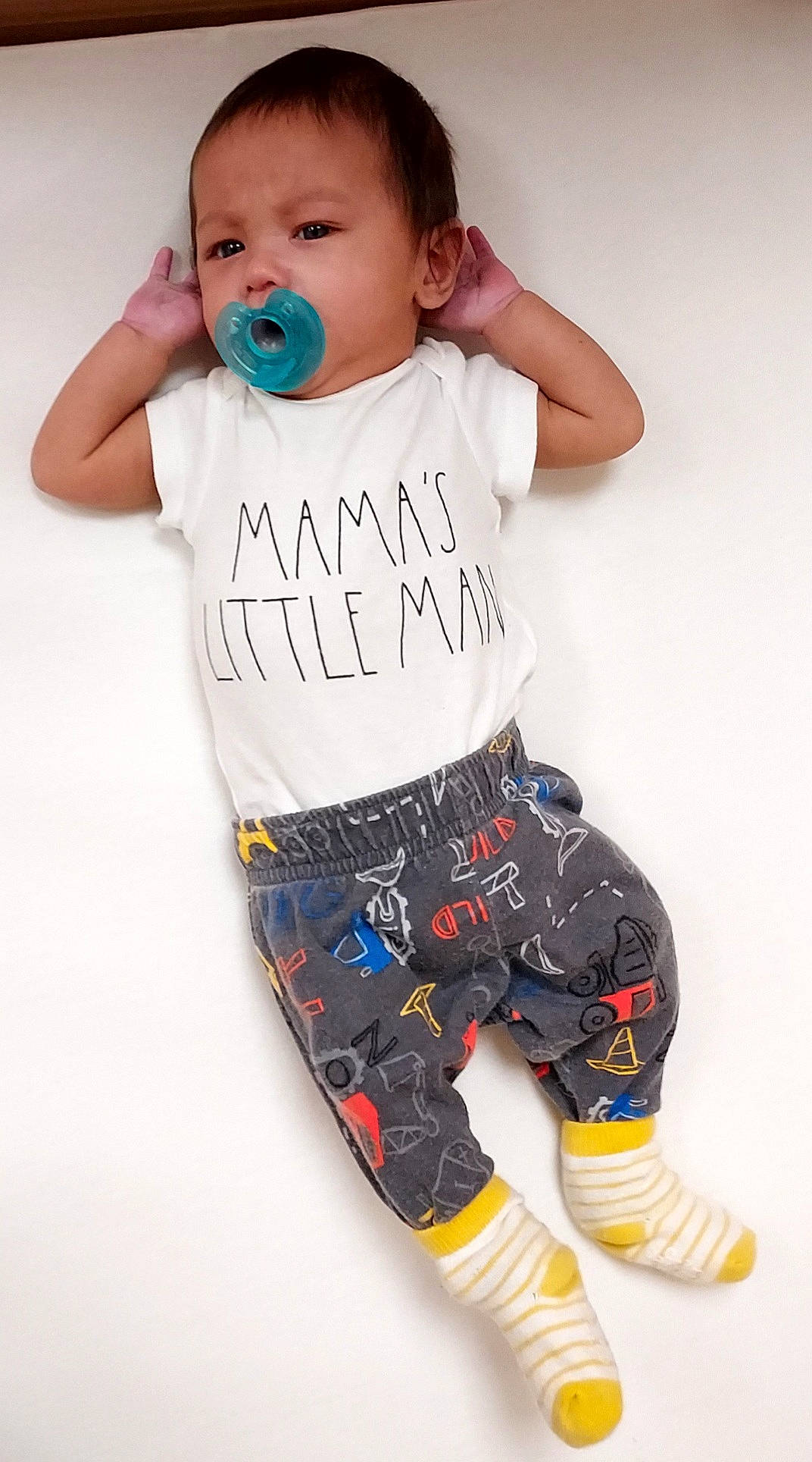 Loki joined the competition — help win amazing prizes! arm, baby_toddler_clothing, clothing, cool, finger, hairstyle, hand, happy, human, human_body, joint, leg, neck, person, product, shoulder, sleeve, standing, t_shirt, thigh