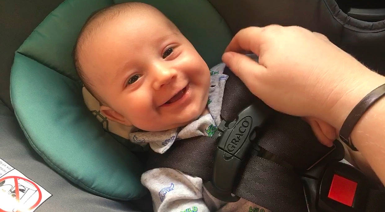 Memphis is registered to the contest to win money with this photo: baby, baby_carriage, baby_in_car_seat, baby_products, car_seat, cheek, child, ear, finger, hand, head, joy, mouth, nail, nose, person, product, skin, smile, thumb