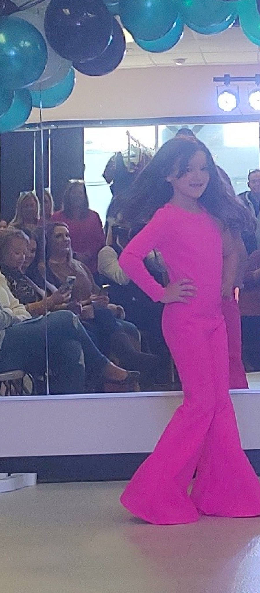 Lesleigh joined the competition — help win amazing prizes! automotive_design, belt, carpet, electric_blue, entertainment, event, fashion_design, fashion_model, flooring, formal_wear, human_leg, joy, leggings, luggage_and_bags, magenta, necklace, person, red_carpet, spandex, sportswear