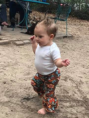 Whitney joined the competition — help win amazing prizes! adaptation, child, fun, person, plant, play, smile, soil, toddler, tree, vacation