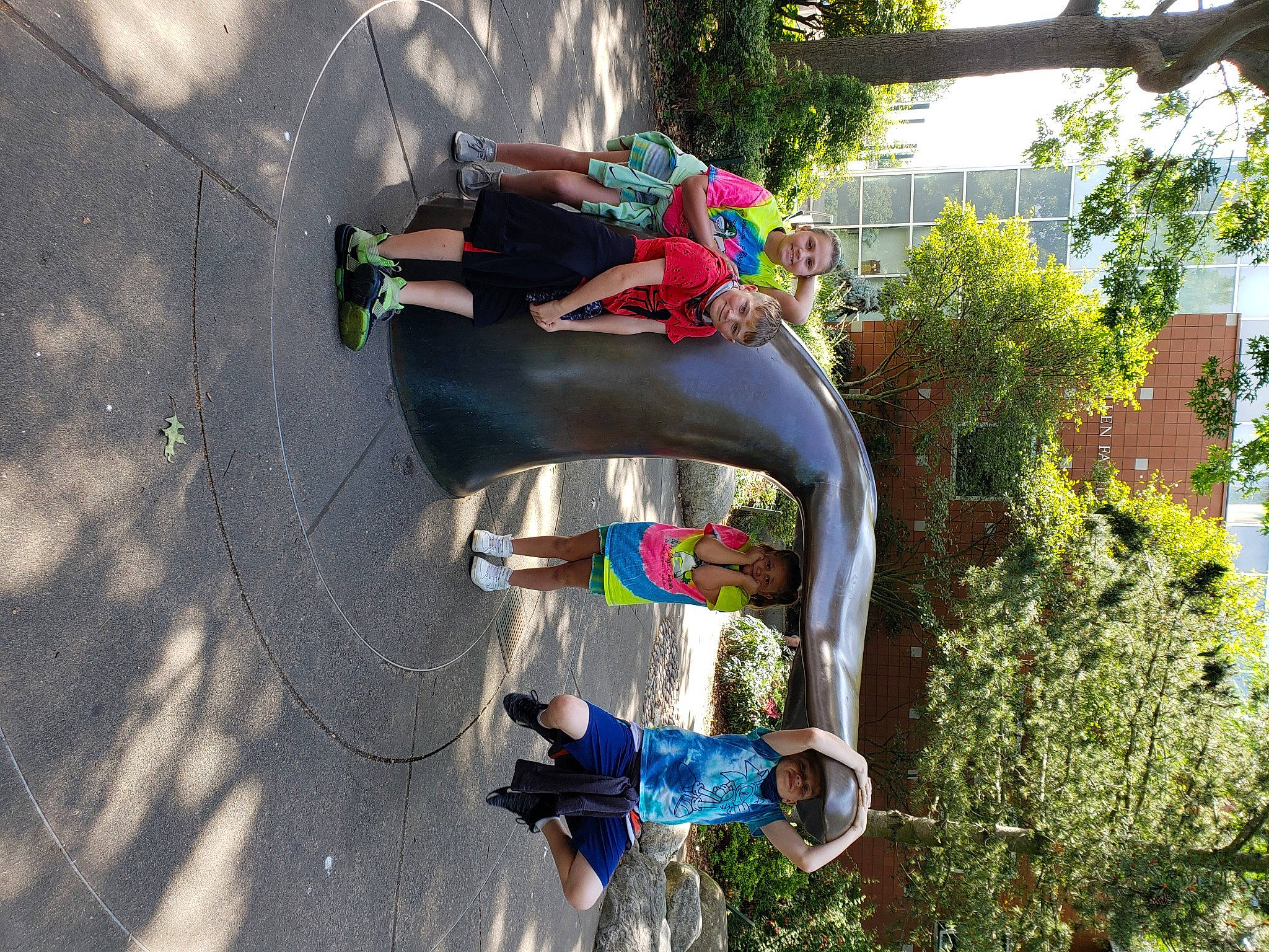 Leeland joined the competition — help win amazing prizes! adventure, art, asphalt, child, fun, grass, headwear, joy, leisure, magenta, people_in_nature, person, plant, recreation, tree, visual_arts