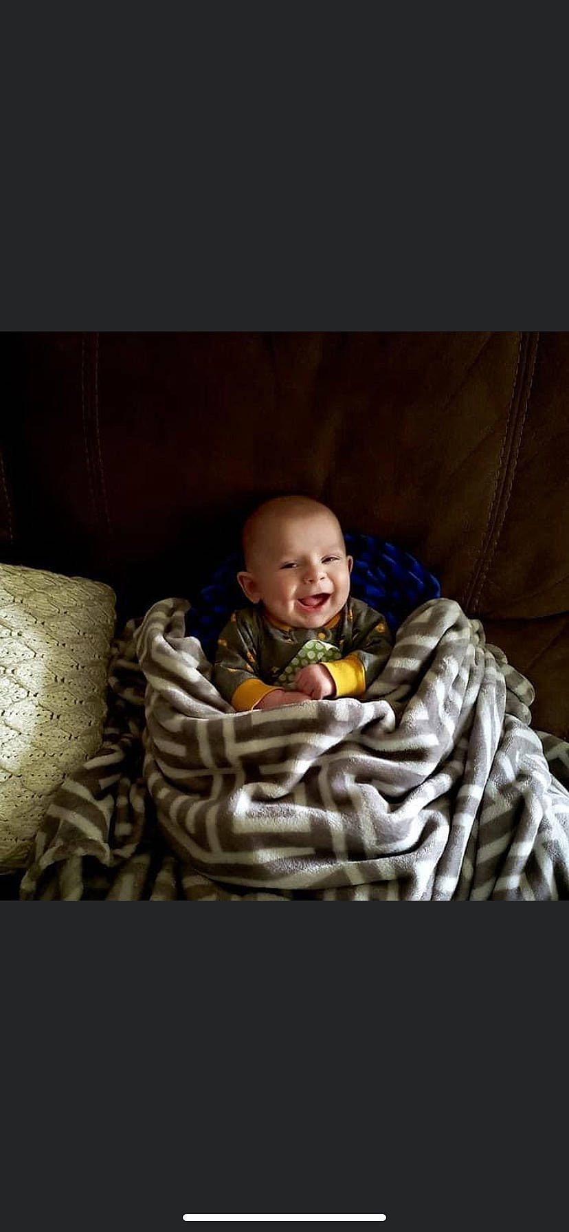 Braxten is registered to the contest to win money with this photo: baby, cheek, child, comfort, fun, furniture, person, photograph, photography, play, portrait, portrait_photography, sitting, smile, stock_photography, toddler