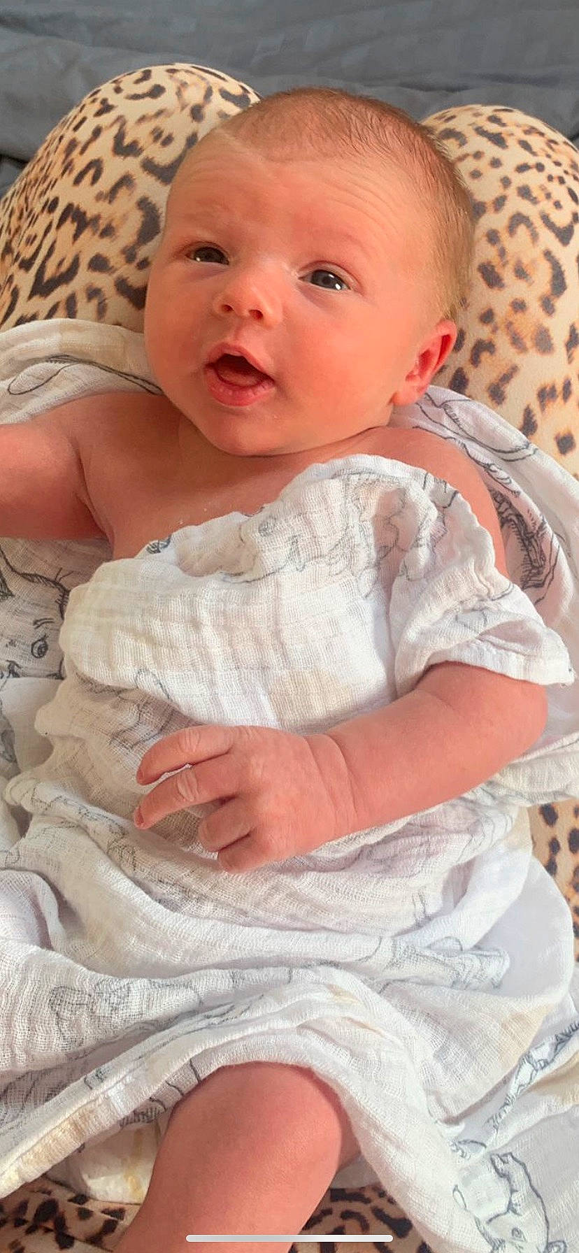 Bodhi joined the competition — help win amazing prizes! baby, baby_toddler_clothing, cheek, comfort, dress, eye, face, facial_expression, finger, flash_photography, hand, happy, head, headgear, human_body, iris, person, pink, skin, sleeve