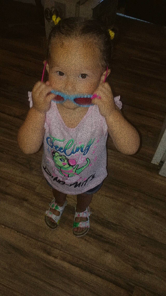 Jaylani is registered to the contest to win money with this photo: baby_toddler_clothing, cheek, child, clothing, eye, eyelash, floor, forehead, happy, head, iris, lip, nose, person, skin, sleeve, standing, t_shirt, thumb, toddler