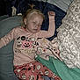 Ella is registered to the contest to win money with this photo: child, toddler, sleeping, pajamas, bed, blanket, pillow, face, hair, clothing, indoors, cozy, cute, rest, nap, person, comfort, soft, holiday, halloween