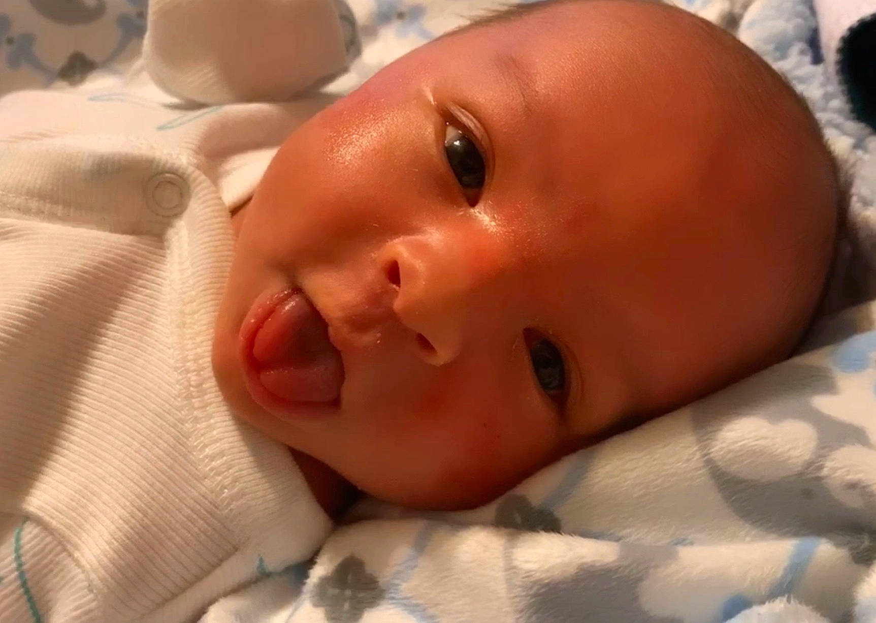 Jaxtyn joined the competition — help win amazing prizes! baby, bedtime, cheek, child, chin, close_up, ear, eye, face, head, lip, mouth, nose, person, skin, toddler