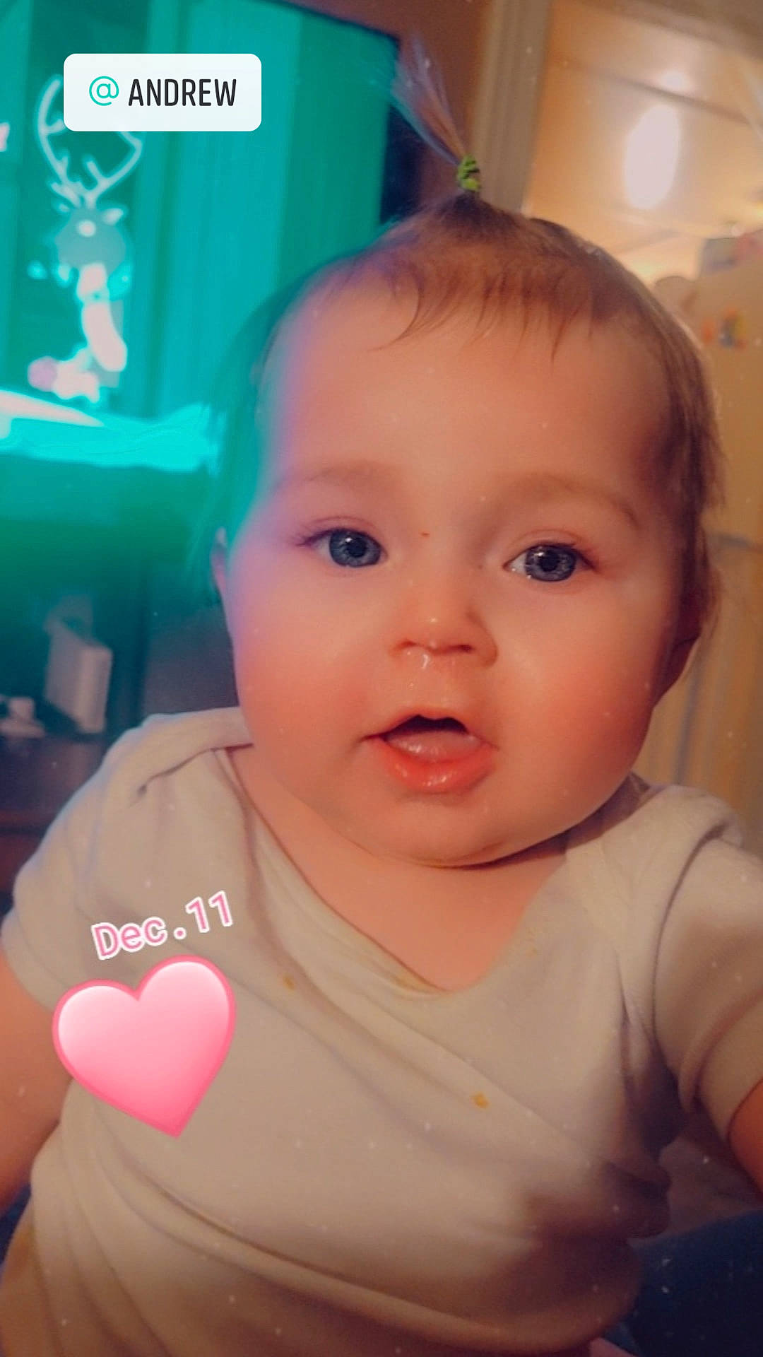 Makenzie is registered to the contest to win money with this photo: baby, baby_toddler_clothing, cheek, chin, cool, ear, eyebrow, eyelash, forehead, happy, iris, lip, mouth, neck, nose, organ, person, pink, skin, smile
