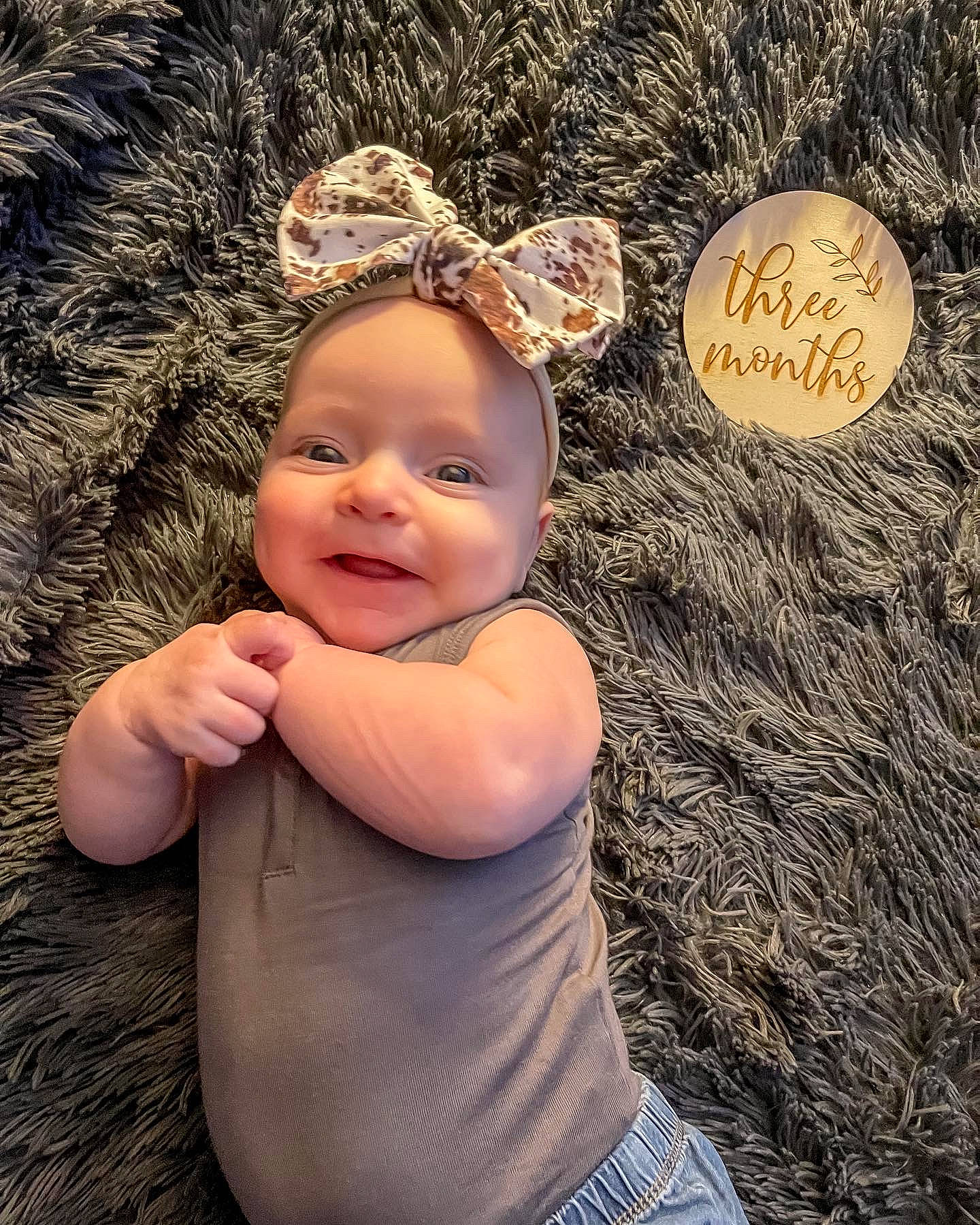 Cassie is registered to the contest to win money with this photo: child, costume_hat, facial_expression, fawn, flash_photography, gesture, grass, grass_family, hairstyle, happy, headpiece, human, jewellery, leaf, people_in_nature, person, skin, smile, toddler, tree