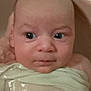 Soan a rejoint le concours — aidez-le/la à gagner de superbes lots ! baby, bath, bubbles, child, closeup, curious, cute, expression, face, head, indoors, infant, person, pink, portrait, skin, tub, water, wet, young