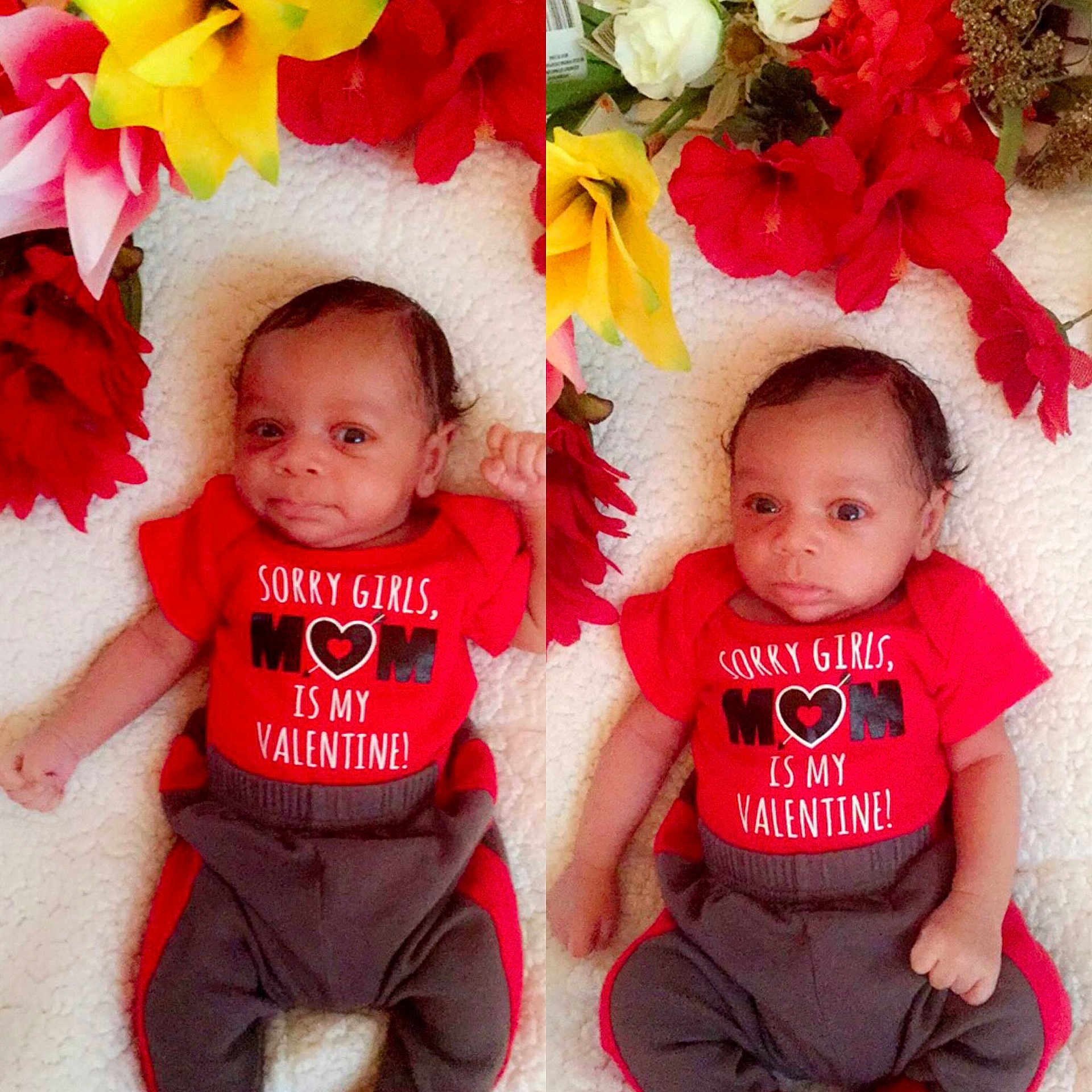 Raekwon is registered to the contest to win money with this photo: baby, baby_bloomers, baby_laughing, baby_products, baby_toddler_clothing, child, child_model, clothing, fashion_accessory, flower, hair_accessory, happy, headgear, outerwear, person, plant, product, red, sleeve, smile
