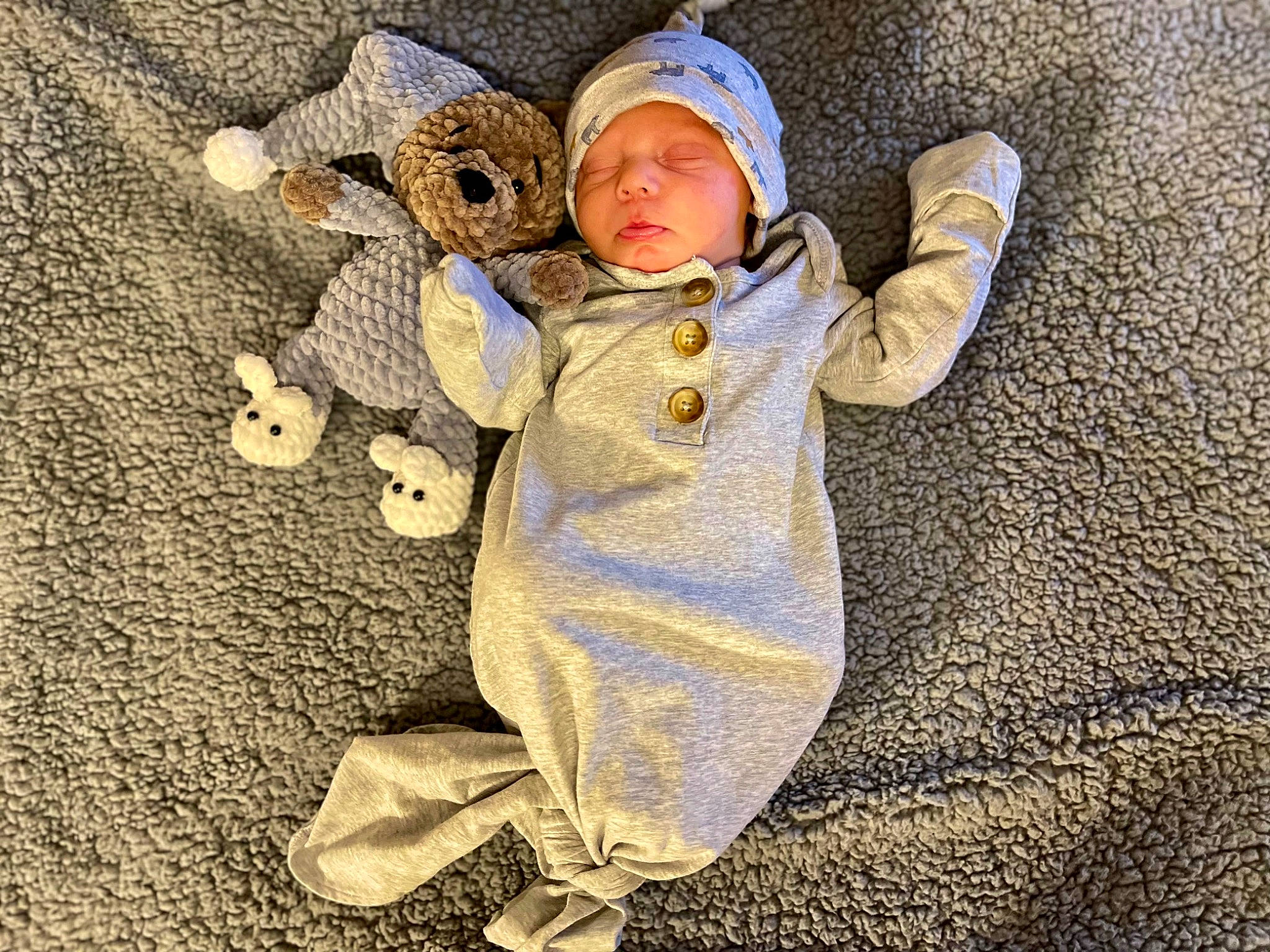 Branson joined the competition — help win amazing prizes! baby, baby_toddler_clothing, cap, child, comfort, eye, fun, fur, gesture, headgear, headwear, linens, pattern, person, polar_fleece, shadow, sleeve, thumb, toddler, wool