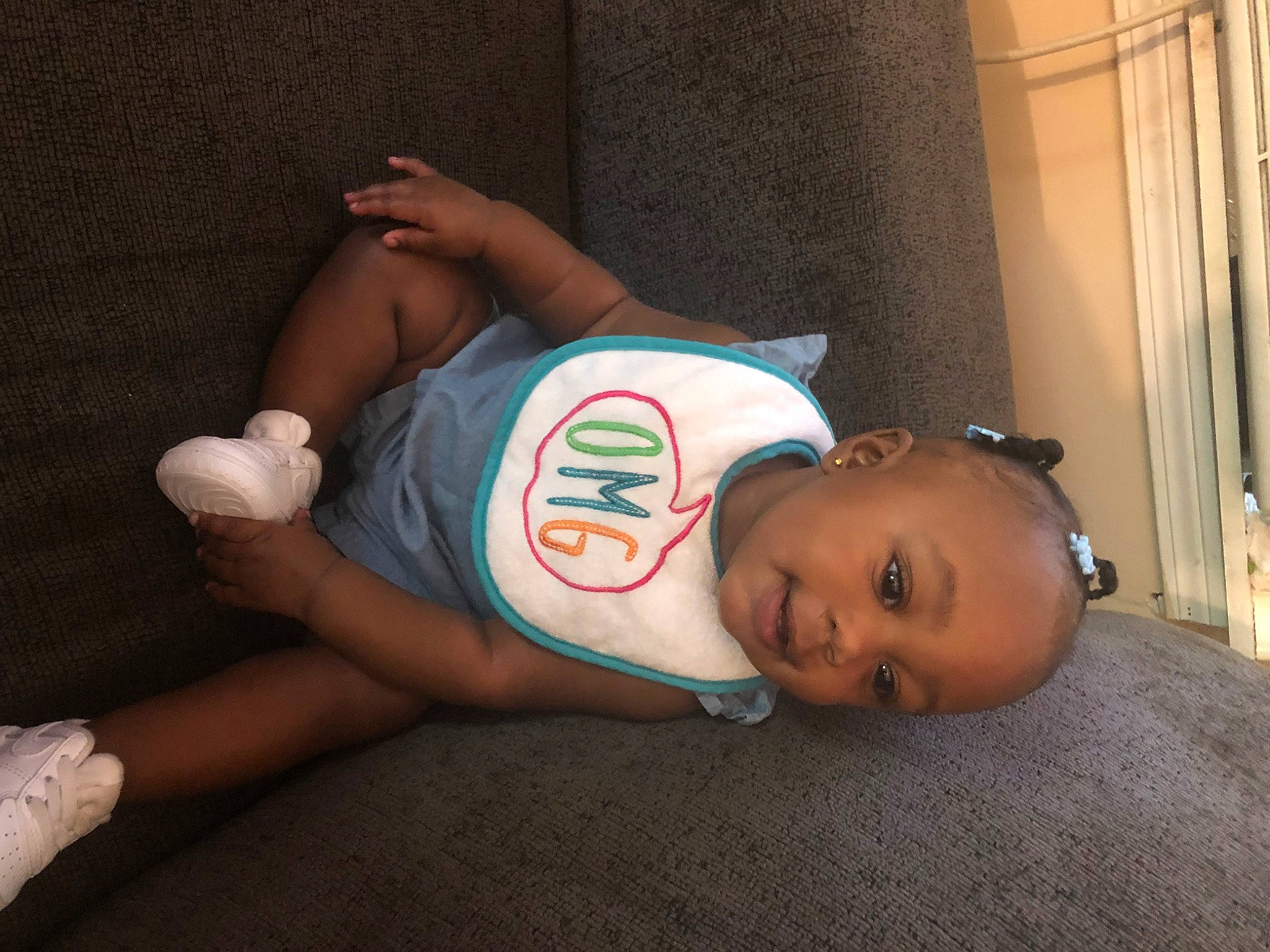 Amiya is registered to the contest to win money with this photo: baby, child, ear, hand, joint, nap, person, skin, sleep, toddler