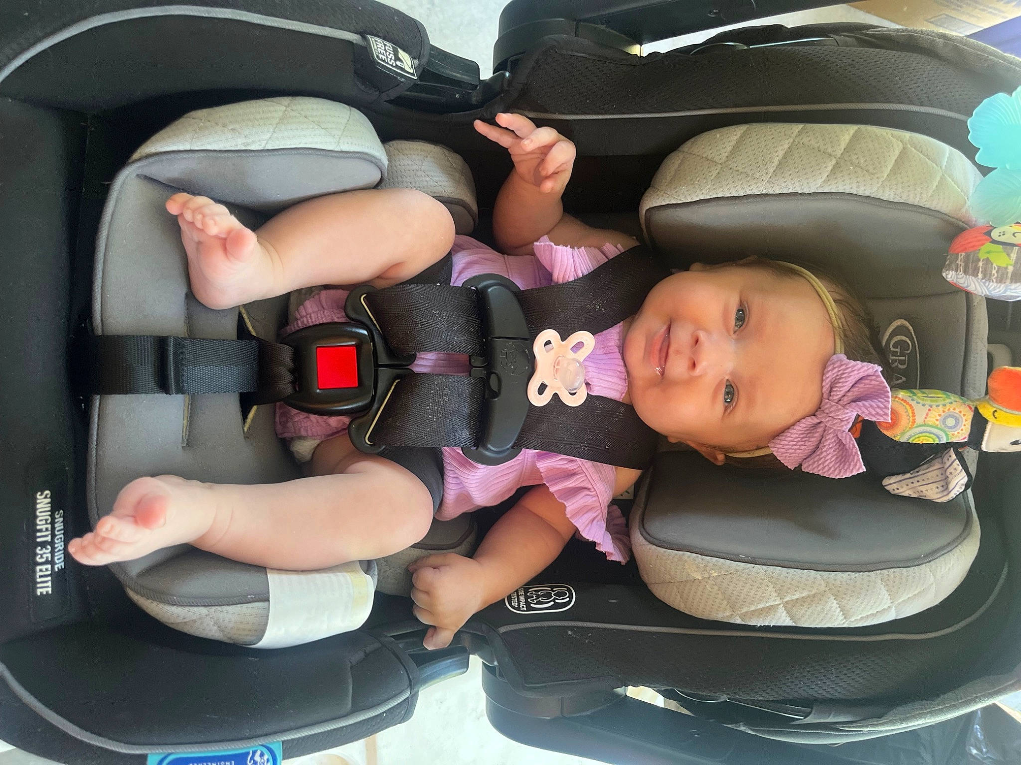 Karter joined the competition — help win amazing prizes! auto_part, automotive_design, baby, baby_carriage, baby_in_car_seat, baby_products, baby_safety, baby_toddler_clothing, bag, beauty, car_seat, child, comfort, family_car, fun, headwear, joy, lap, luggage_and_bags, person