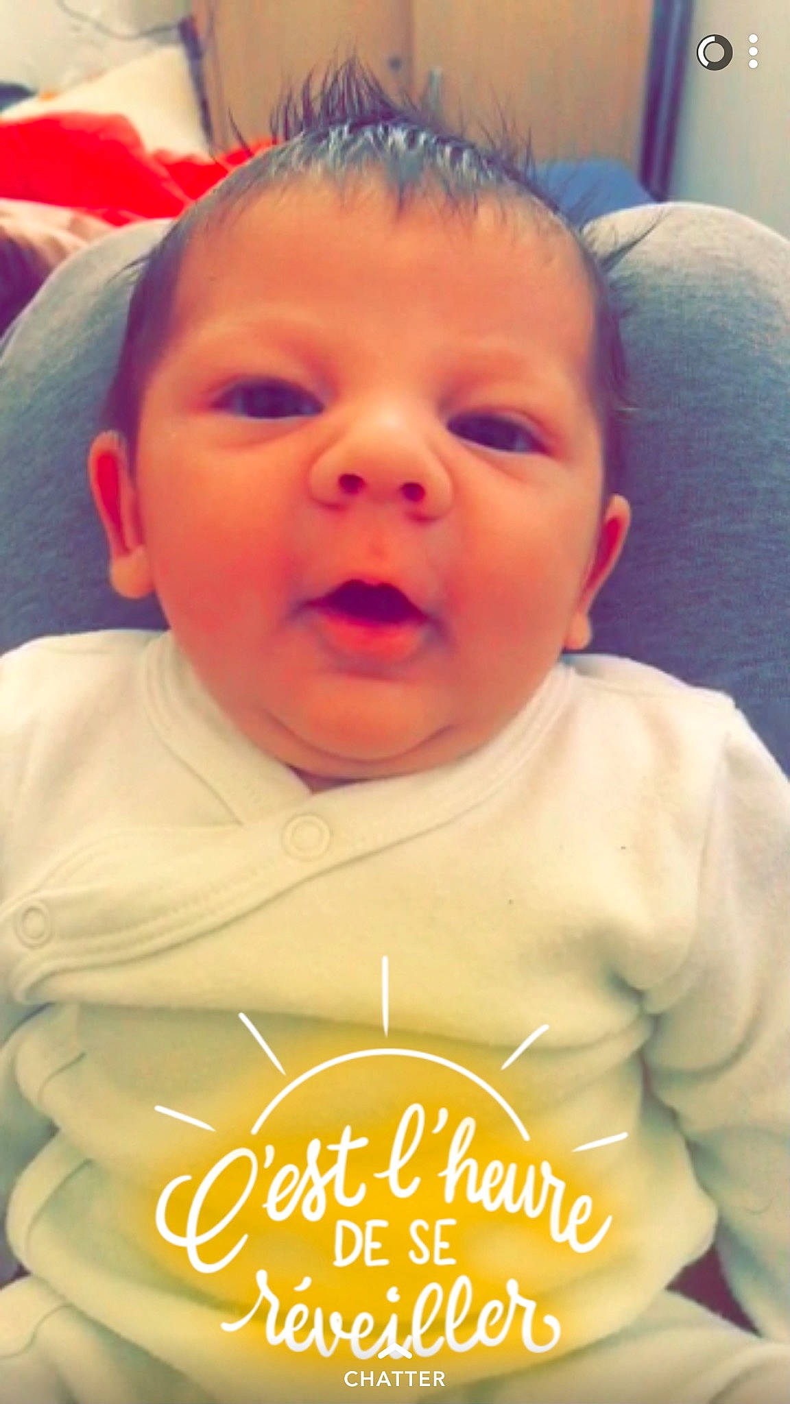 Kais participe au concours pour gagner de l'argent avec cette photo : baby, baby_making_funny_faces, cheek, child, chin, cool, ear, face, facial_expression, forehead, happy, head, laugh, lip, mouth, nose, person, photo_caption, skin, smile