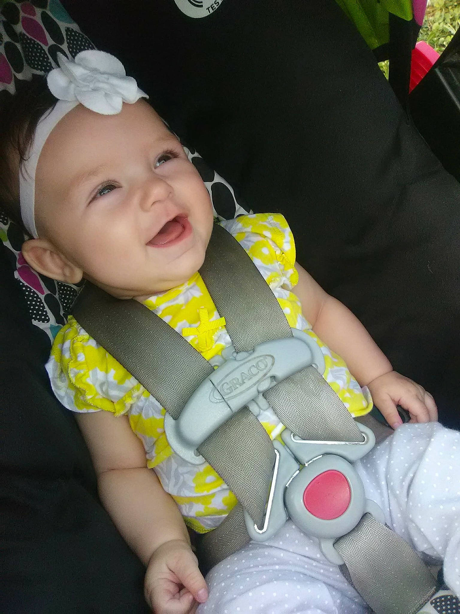 Rayla Ruth is registered to the contest to win money with this photo: baby, baby_products, beauty, cheek, child, ear, fun, happy, person, play, product, skin, smile, toddler, yellow