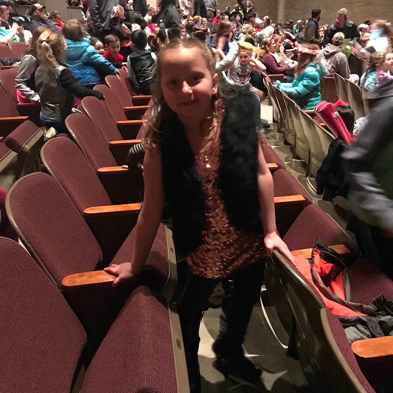 Natalee is registered to the contest to win money with this photo: audience, convention, crowd, event, people, performance, person