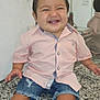 toddler, child, smiling, shirt, denim_shorts, shoes, countertop, bathroom, mirror, reflection, granite, cabinet, happy, cute, indoor, person, short_sleeve, casual_clothing, young_child, sitting