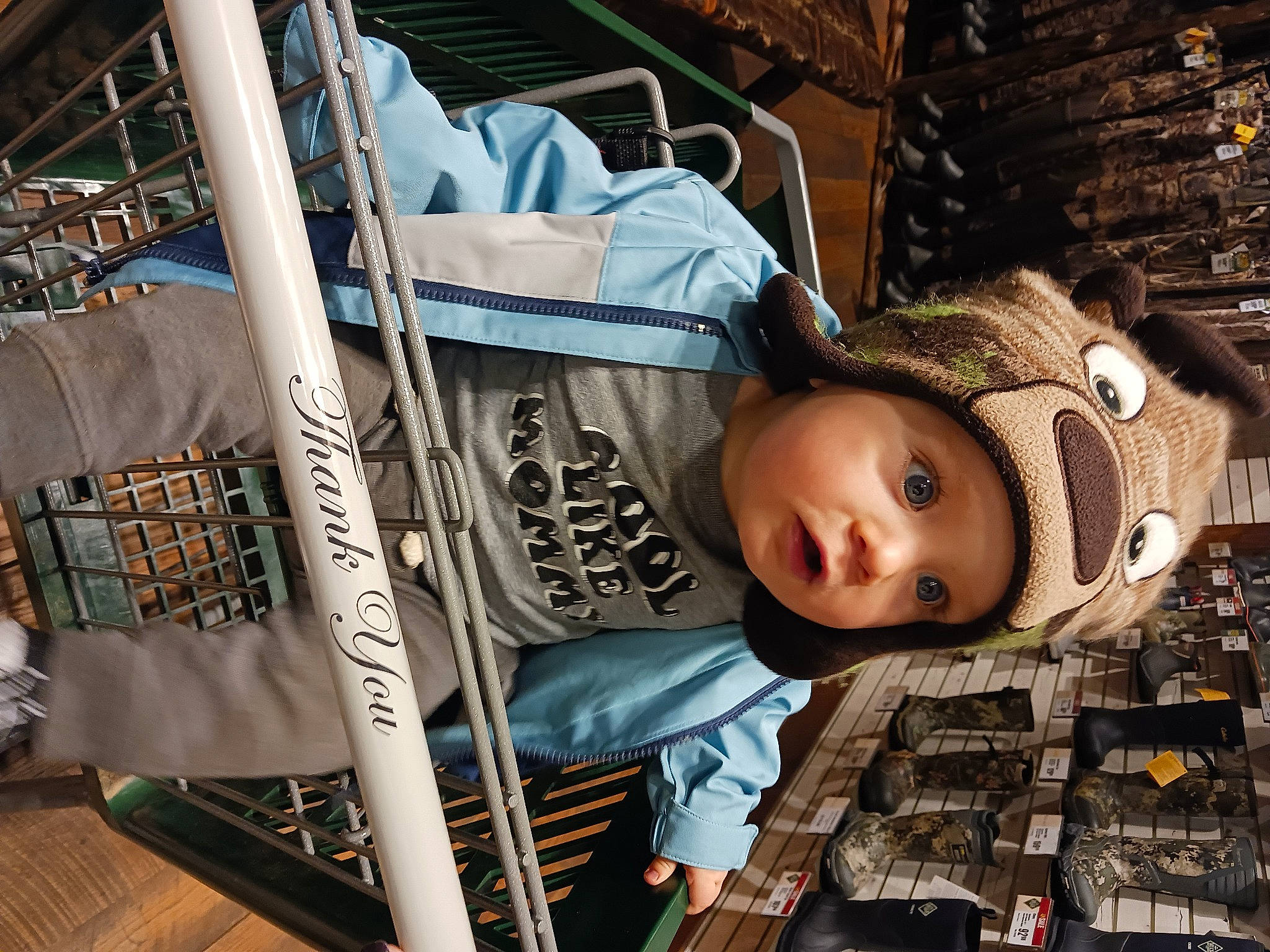 Nikolas is registered to the contest to win money with this photo: baby, child, eyewear, fashion, fashion_accessory, flash_photography, fun, headwear, human, metal, person, personal_protective_equipment, sitting, toy, transport, wood