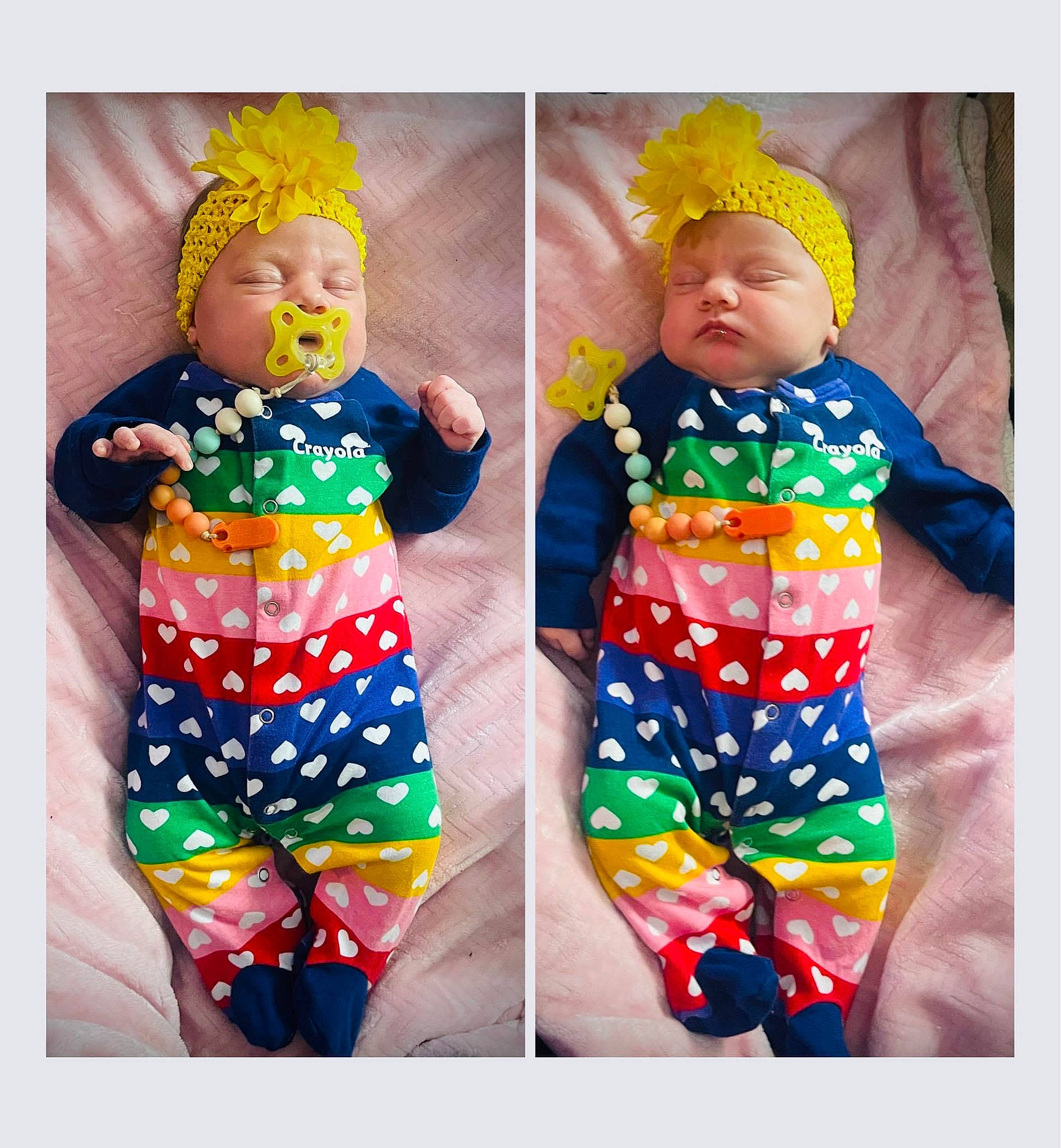 Carmella joined the competition — help win amazing prizes! arm, art, baby, baby_toddler_clothing, child, facial_expression, fashion, finger, hand, happy, headgear, headwear, human_body, outerwear, person, pink, product, sleeve, t_shirt, textile