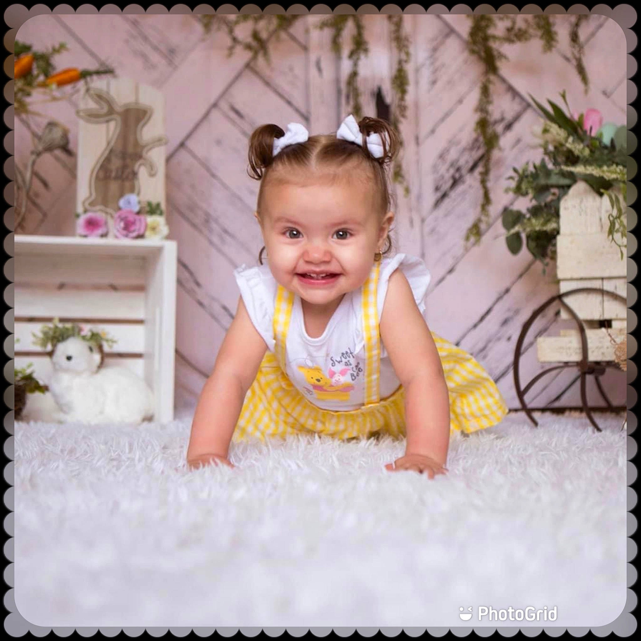 Camilla is registered to the contest to win money with this photo: baby, baby_toddler_clothing, beauty, child, face, flash_photography, goggles, happy, headpiece, joy, magenta, person, picture_frame, pink, product, purple, rectangle, sleeve, smile, sunglasses