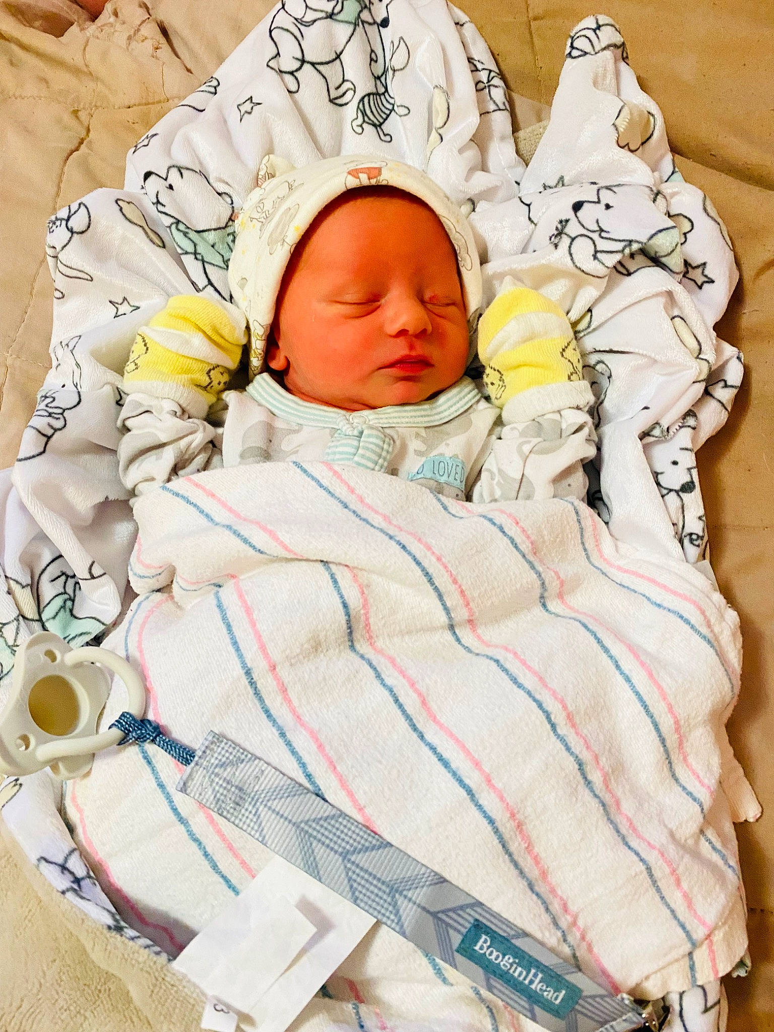 Drew is registered to the contest to win money with this photo: baby, baby_products, baby_safety, baby_sleeping, baby_toddler_clothing, bed, bed_sheet, bedding, bedtime, comfort, event, hospital, linens, medical, medical_equipment, person, product, sleeve, textile, toddler