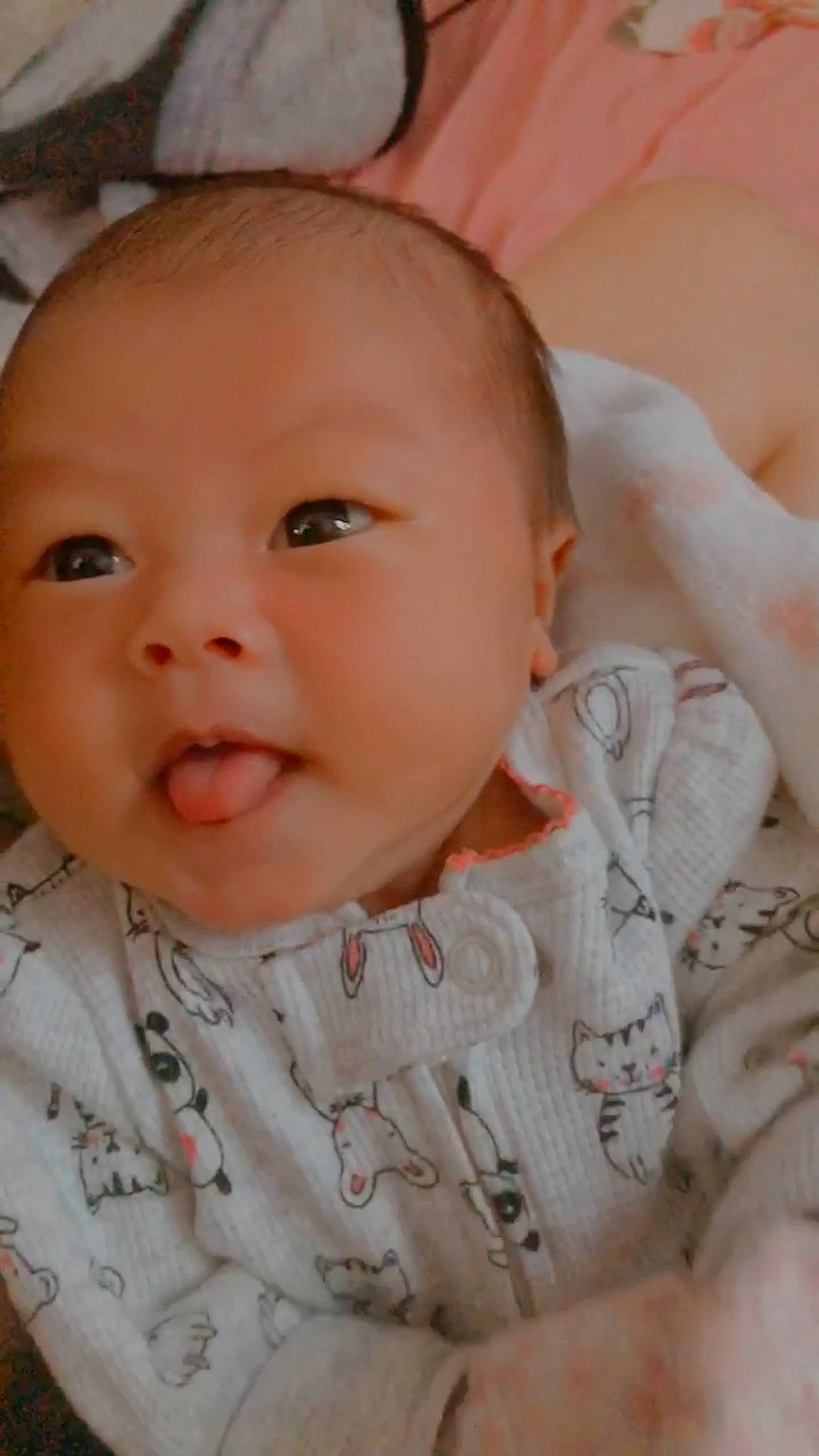 Dream joined the competition — help win amazing prizes! baby, baby_toddler_clothing, cheek, child, chin, collar, dress, eye, eyebrow, eyelash, face, head, iris, lip, nose, person, pink, skin, sleeve, textile