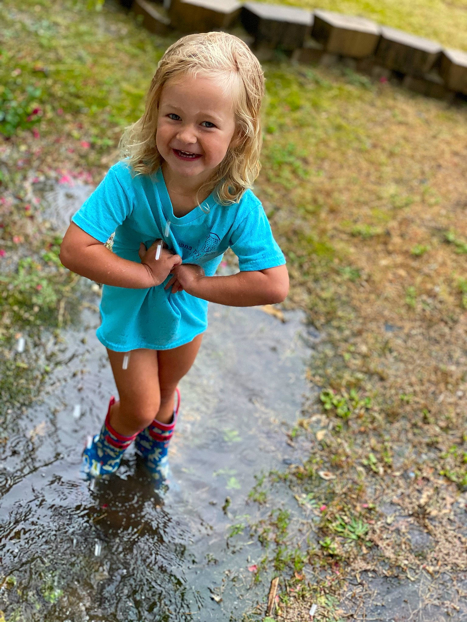 Jolee Ann joined the competition — help win amazing prizes! child, fun, grass, happy, joy, people, person, photography, plant, play, recreation, smile, summer, toddler, tree, vacation