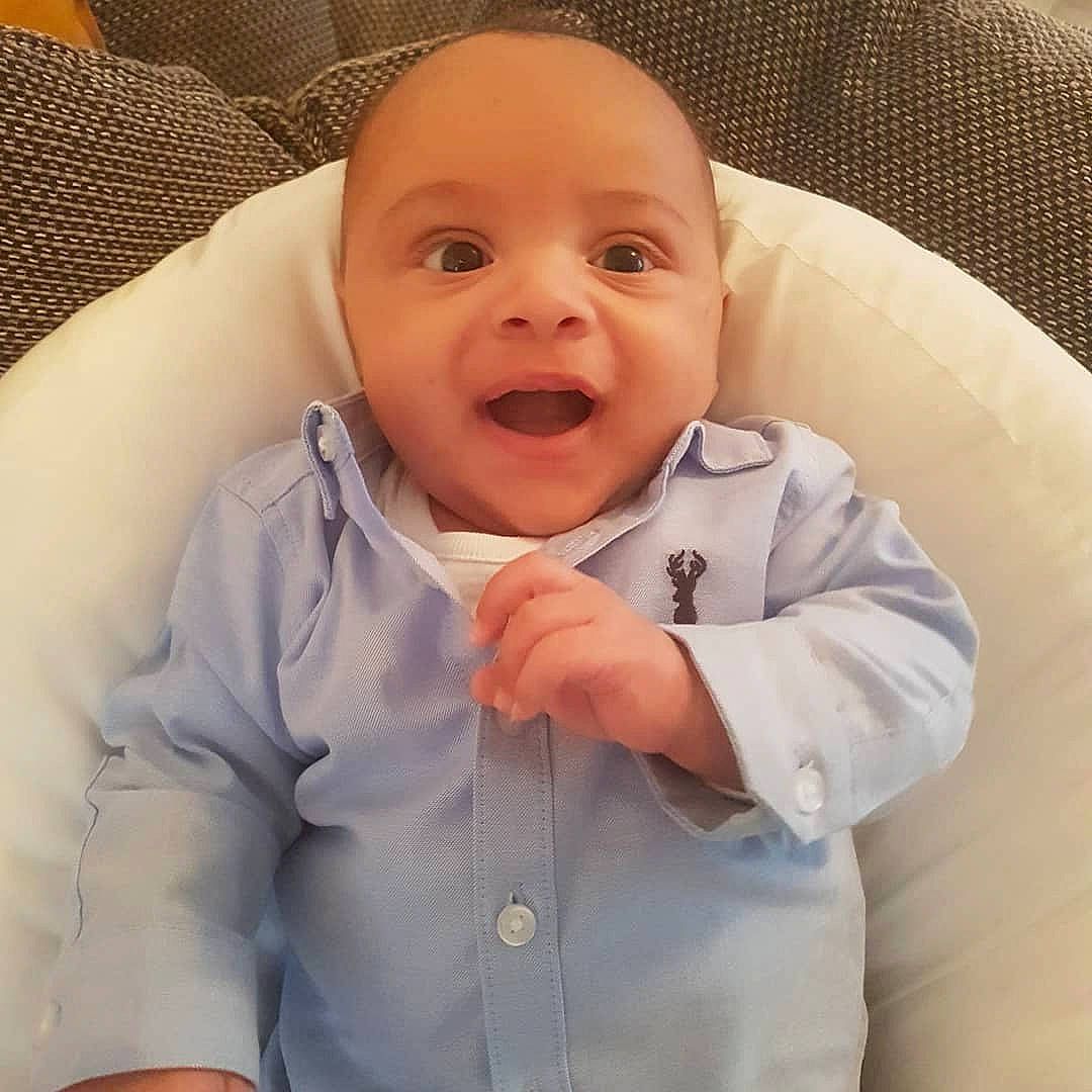 Alistair joined the competition — help win amazing prizes! baby, baby_making_funny_faces, baby_products, cheek, child, chin, ear, eye, face, facial_expression, forehead, head, iris, lip, mouth, nose, person, product, skin, smile