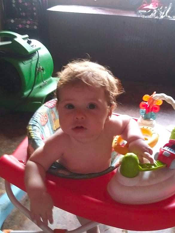 Silas joined the competition — help win amazing prizes! baby, baby_products, baby_toddler_clothing, bicycle_helmet, chair, cheek, child, fruit, fun, happy, leisure, person, play, recreation, serveware, shorts, sitting, skin, table, tableware