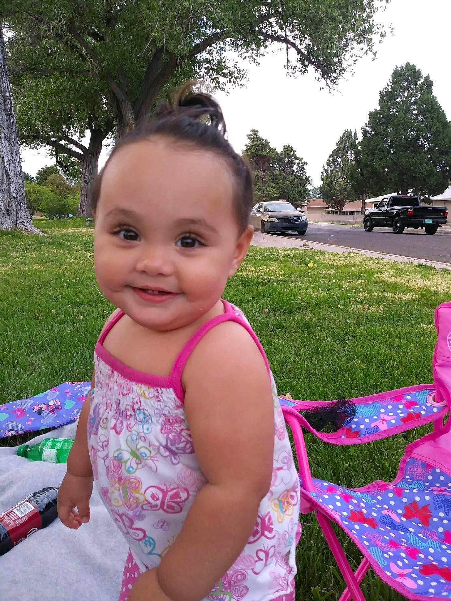 Akasha joined the competition — help win amazing prizes! baby, child, face, grass, happy, head, joy, party, person, picnic, pink, plant, recreation, skin, smile, summer, toddler, vacation