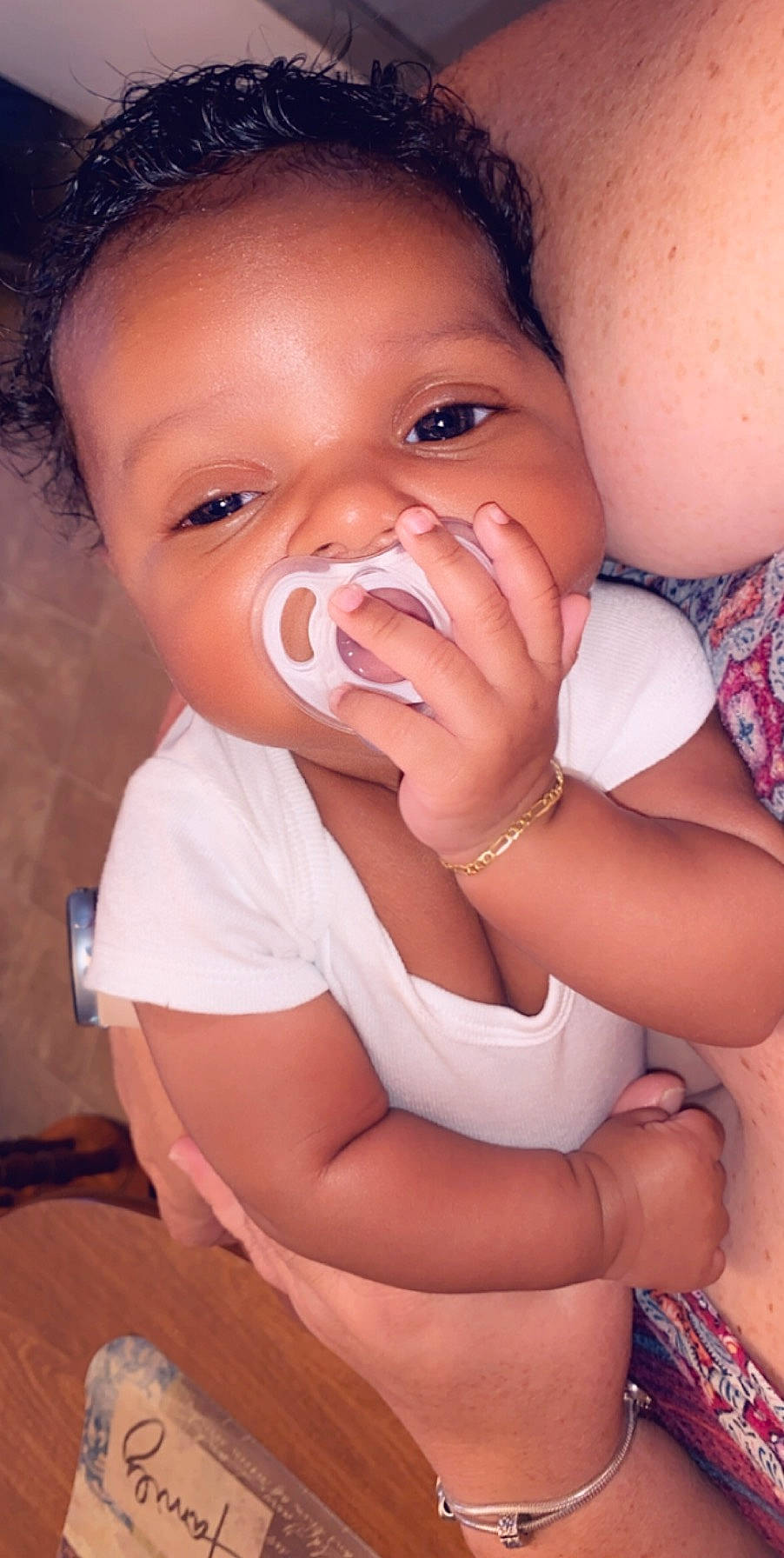 Javion is registered to the contest to win money with this photo: baby, cheek, child, face, happy, head, lip, mouth, nose, person, skin, smile, toddler