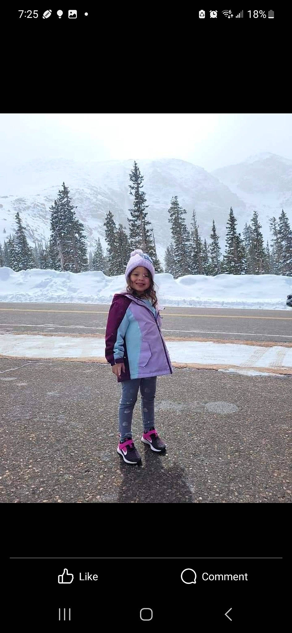 Serenity joined the competition — help win amazing prizes! body_of_water, boot, freezing, fun, headwear, ice_cap, jacket, joy, landscape, leisure, mountain, mountain_range, natural_environment, people_in_nature, person, recreation, road, sky, snow, toddler