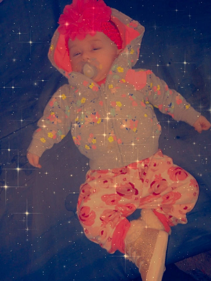 Brinnley joined the competition — help win amazing prizes! art, astronomical_object, child, electric_blue, entertainment, event, fun, happy, headwear, holiday, illustration, magenta, party_supply, pattern, performance, performing_arts, person, pink, space, toddler