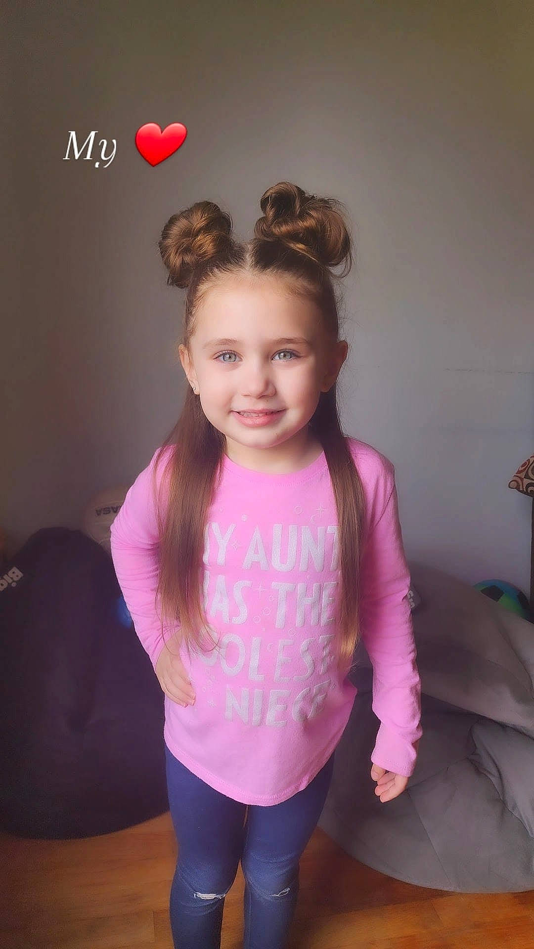 Natalia joined the competition — help win amazing prizes! blond, eye, fashion_design, flash_photography, happy, iris, joint, joy, knee, long_hair, magenta, neck, person, pink, purple, sleeve, smile, sportswear, thigh, toddler