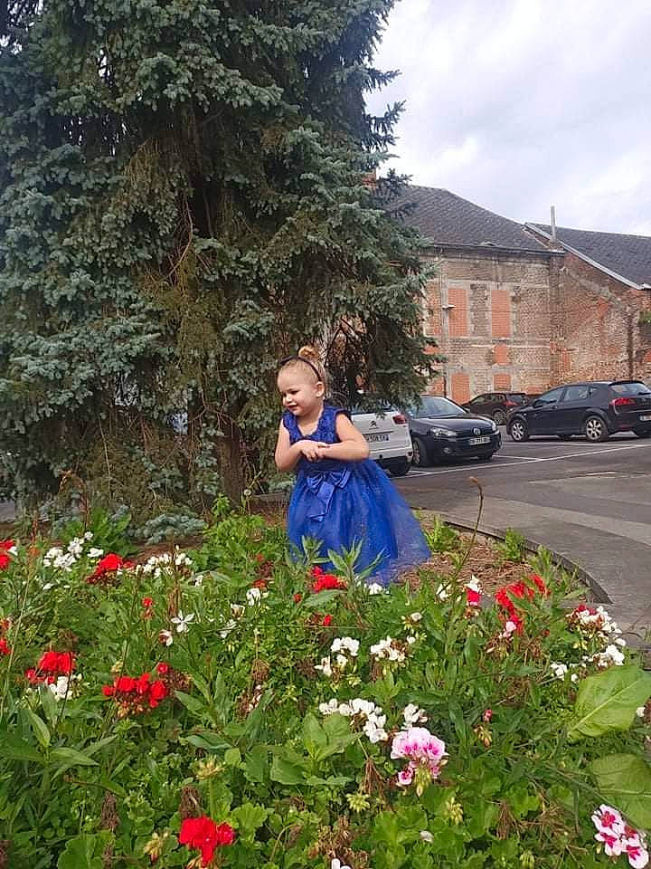 Sherine a rejoint le concours — aidez-le/la à gagner de superbes lots ! building, car, cloud, flower, flowering_plant, grass, groundcover, house, landscape, lawn, leaf, leisure, people_in_nature, person, petal, plant, shrub, sky, tire, tree