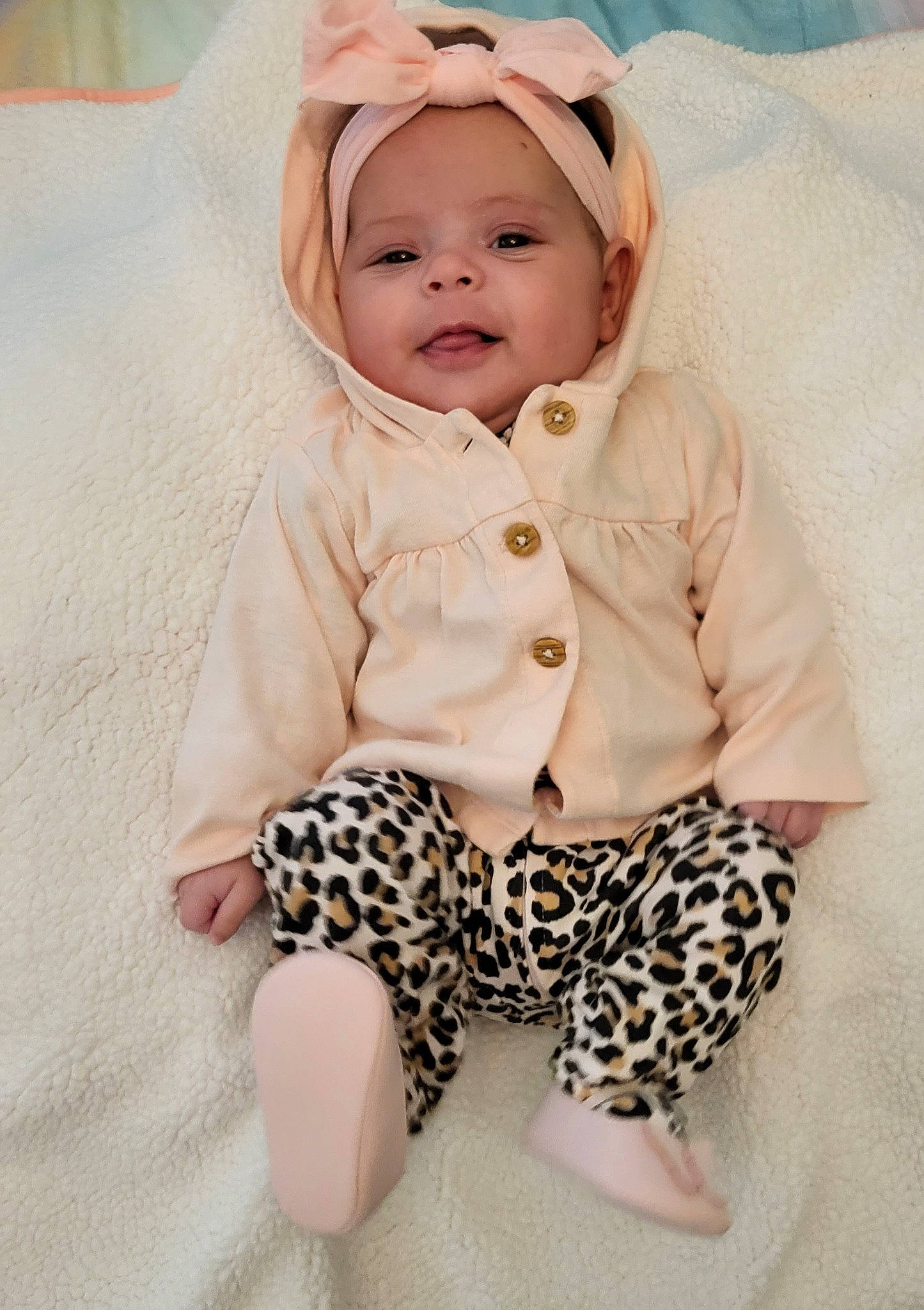 Kira joined the competition — help win amazing prizes! baby, baby_toddler_clothing, beauty, child, collar, comfort, face, happy, hat, headwear, linens, outerwear, pattern, person, portrait_photography, sitting, skin, sleeve, smile, sock