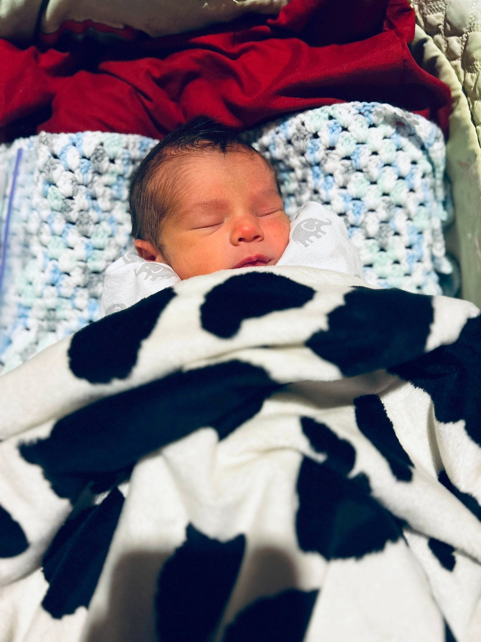 Parker joined the competition — help win amazing prizes! baby, baby_toddler_clothing, bedding, bedtime, carmine, child, comfort, linens, pattern, person, product, room, sleeve, tints_and_shades, toddler