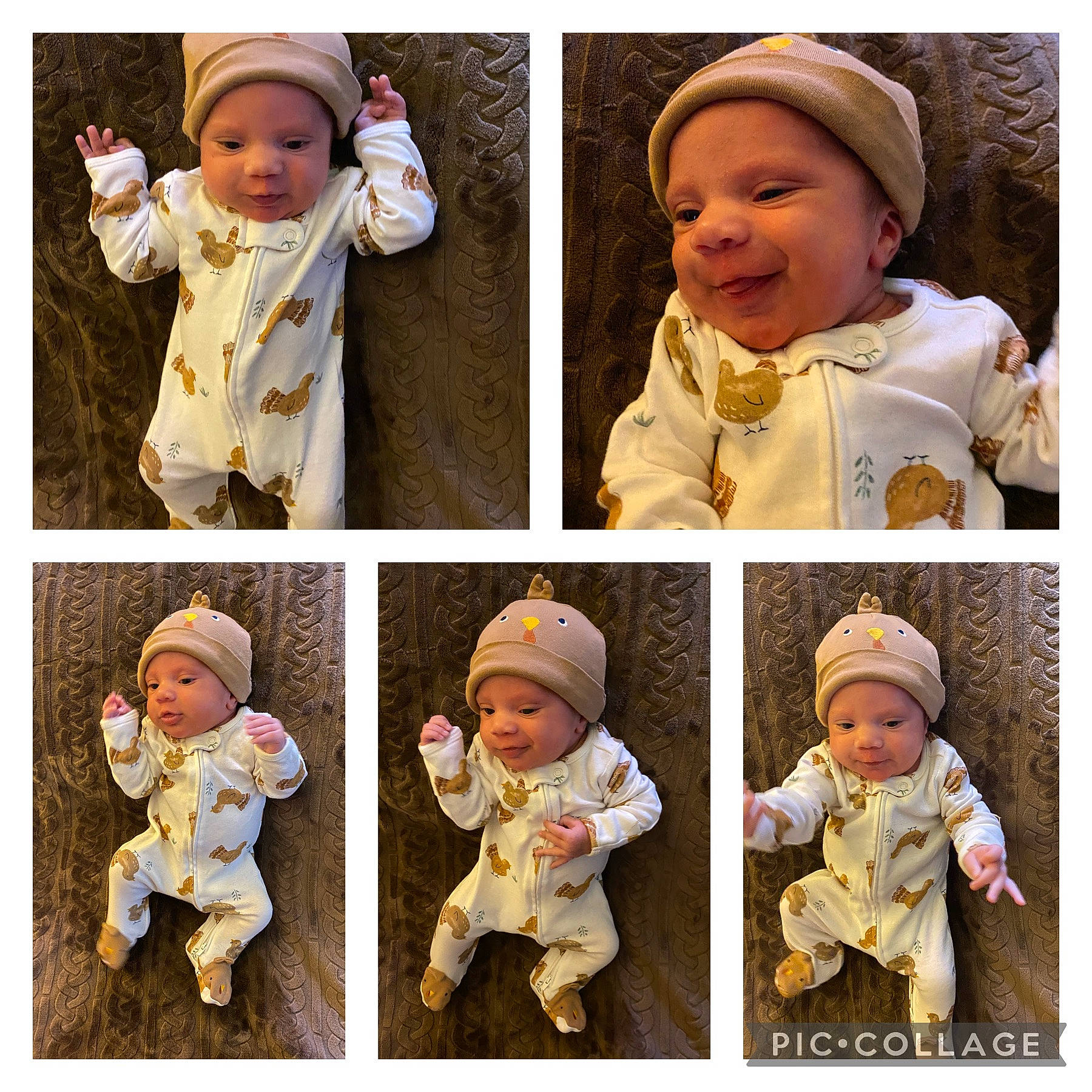 Novalee is registered to the contest to win money with this photo: baby, baby_toddler_clothing, cap, cheek, clothing, eye, face, facial_expression, head, headwear, human, nose, organ, outerwear, person, photograph, product, skin, sleeve, smile