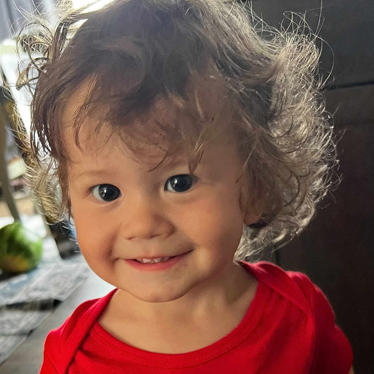 Brayel is registered to the contest to win money with this photo: accessories, baby, blonde, bodypart, clothing, earring, face, finger, hair, hand, happy, head, jewelry, mouth, person, photography, portrait, shoulder, smile, teeth