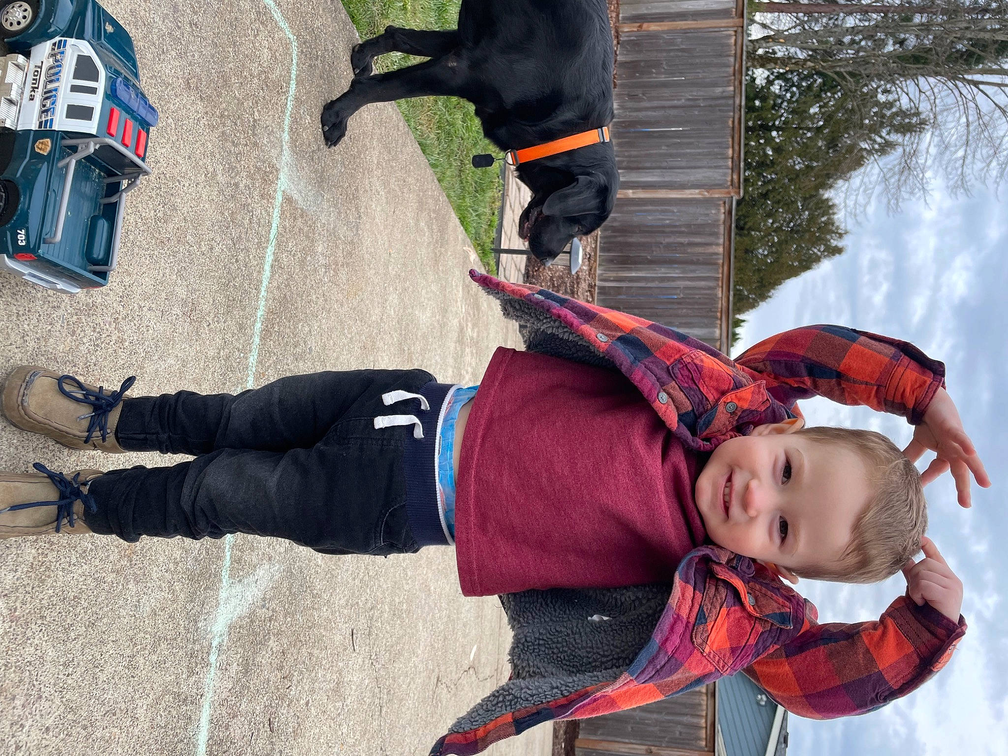 Hunter joined the competition — help win amazing prizes! boot, carnivore, companion_dog, cool, dog, dog_supply, footwear, fun, happy, joy, knee, leg, person, plant, recreation, shoe, sneakers, sock, sportswear, toddler