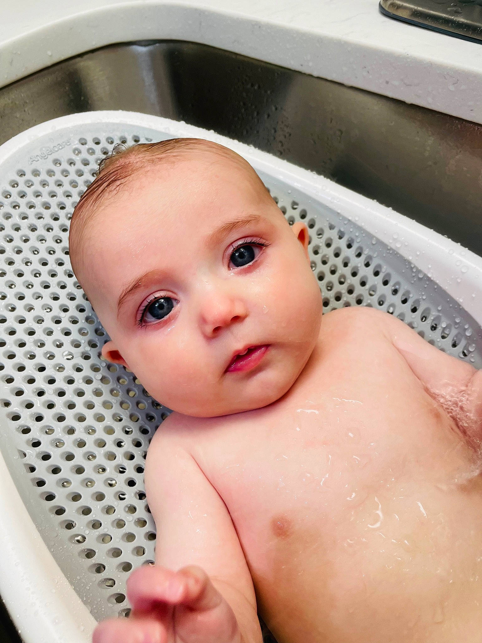 Charli joined the competition — help win amazing prizes! arm, baby, baby_bathing, baby_products, baby_safety, bathing, cheek, chest, child, comfort, eye, eyebrow, eyelash, finger, iris, mouth, nail, person, skin, thumb