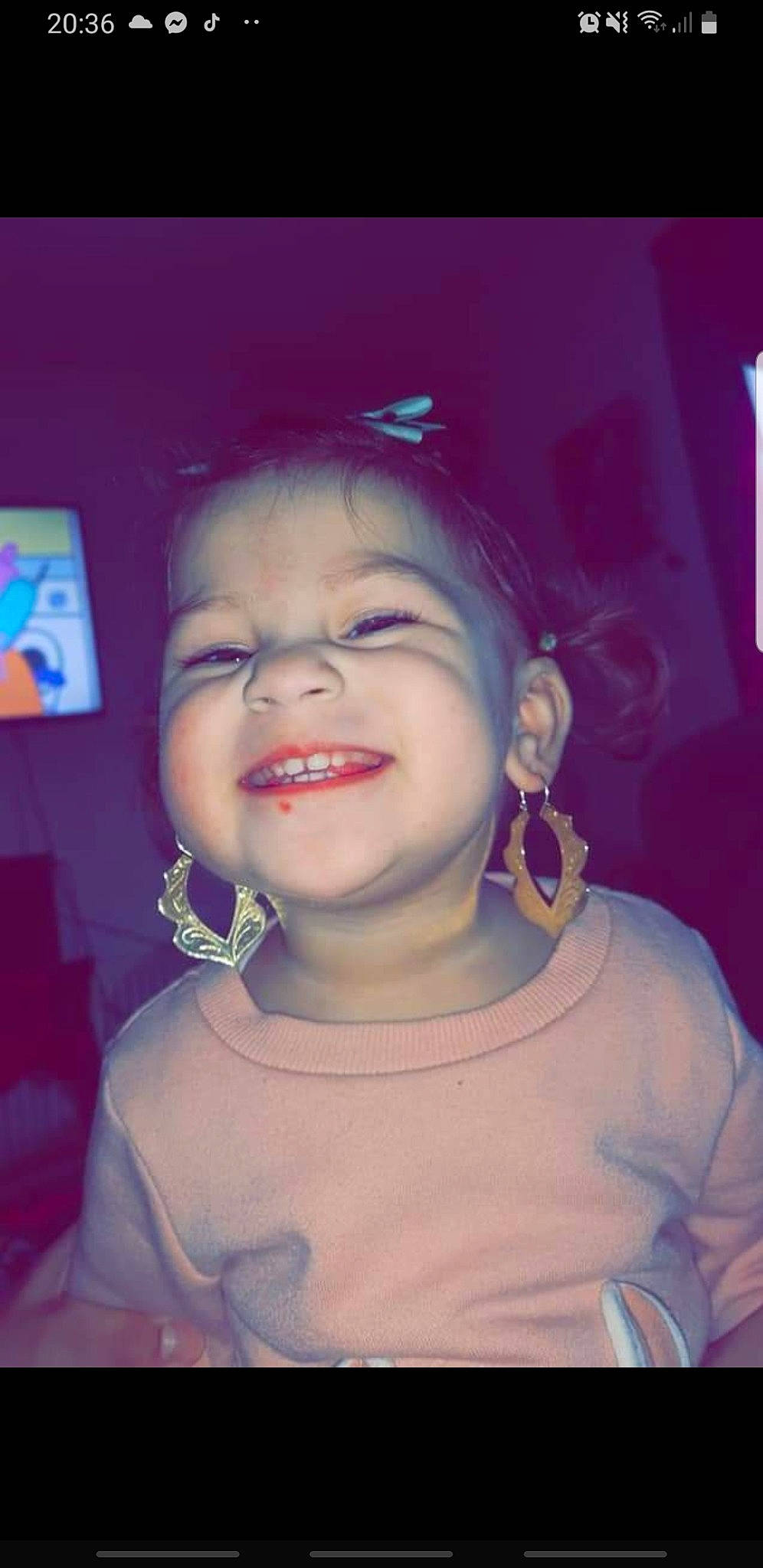 Selina joined the competition — help win amazing prizes! cheek, chin, cool, ear, eye, eyebrow, eyelash, flash_photography, forehead, happy, iris, jaw, joy, lip, mouth, neck, nose, person, purple, skin