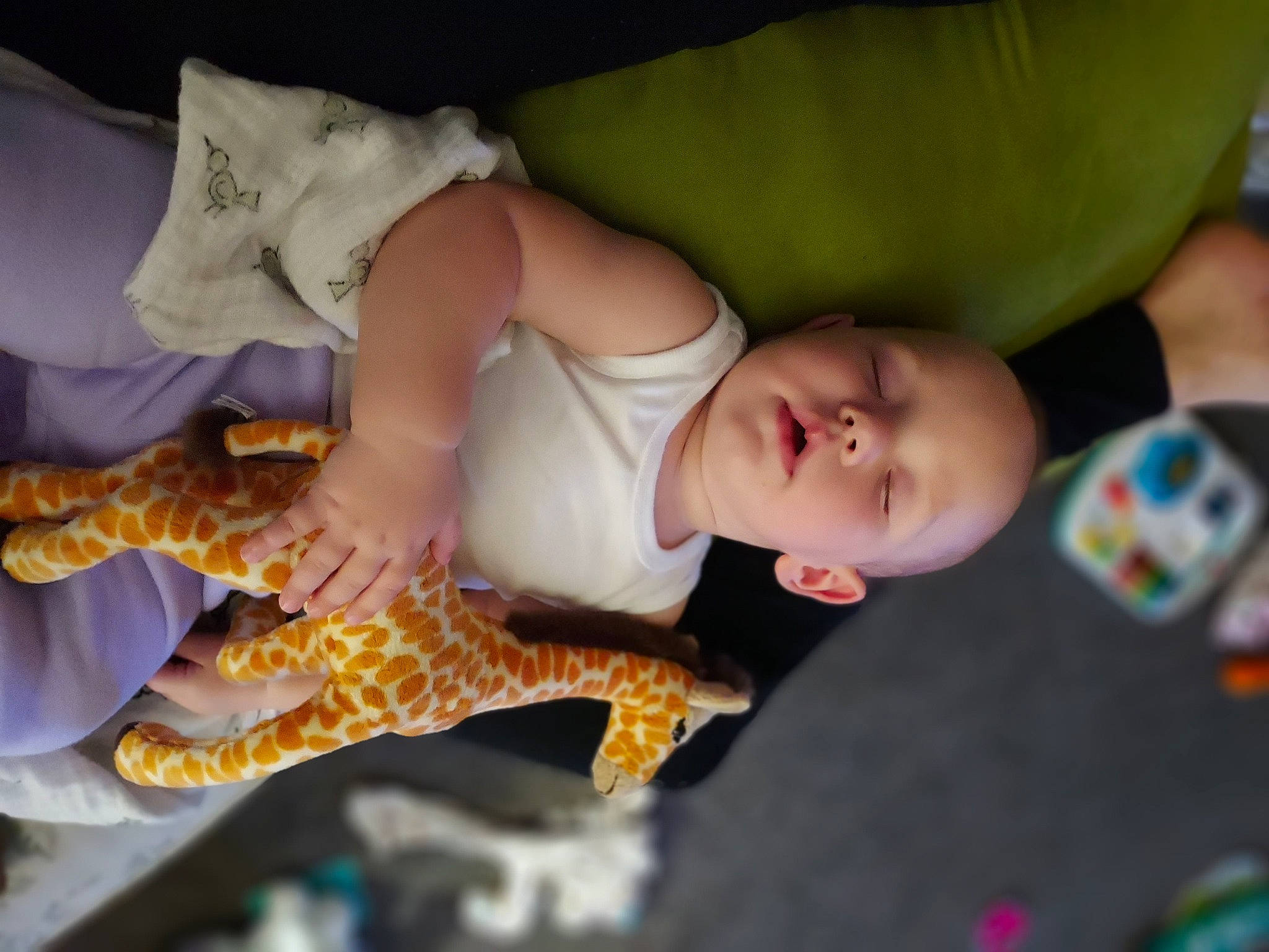 Ariella joined the competition — help win amazing prizes! arm, baby, child, comfort, eye, finger, fun, hairstyle, hand, head, human_body, leg, person, reptile, skin, textile, toddler, toy, tree, vertebrate