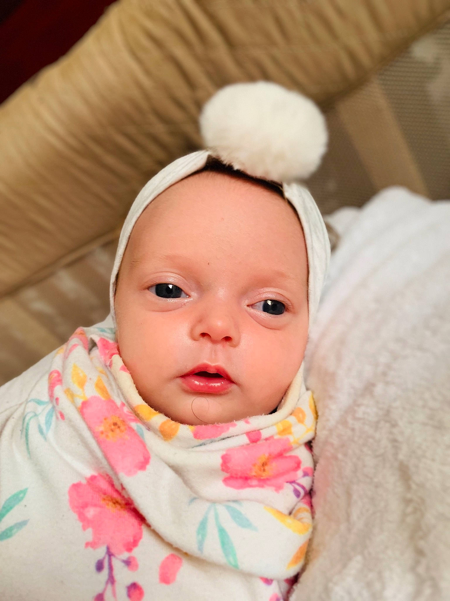 Madilynn joined the competition — help win amazing prizes! baby, baby_products, beauty, birth, cheek, child, ear, eye, face, head, headgear, lip, mouth, nose, person, pink, skin, smile, toddler