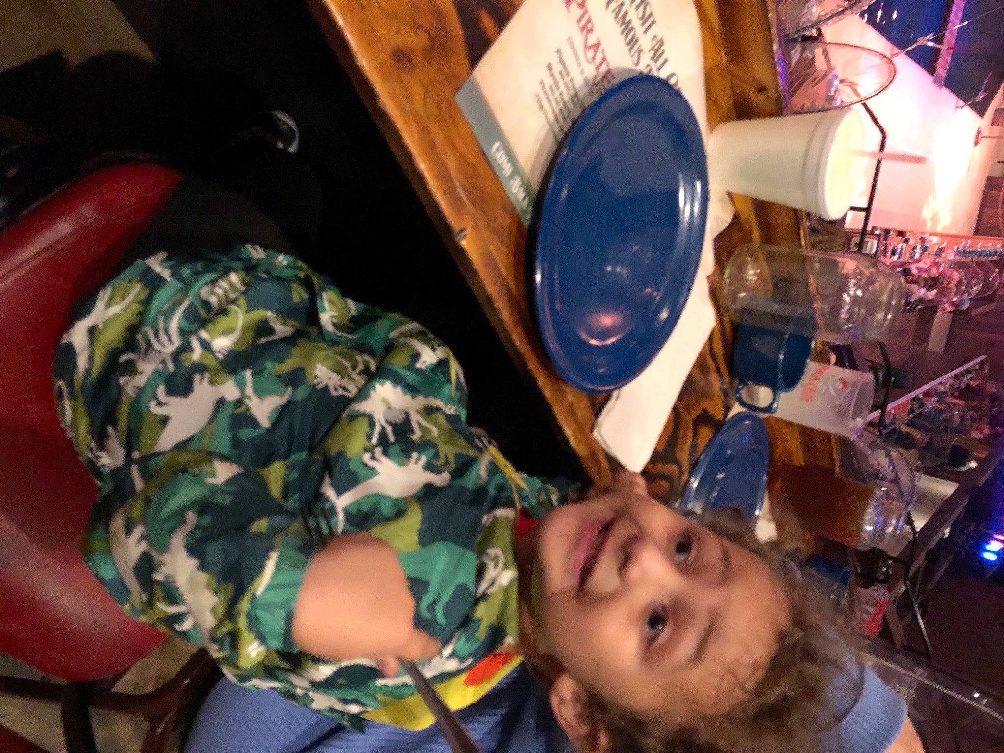 Lashaun is registered to the contest to win money with this photo: camouflage, child, comfort, drinkware, event, eyewear, fun, headgear, joy, marines, military_camouflage, military_person, military_uniform, pattern, person, personal_protective_equipment, plate, room, tableware, toddler