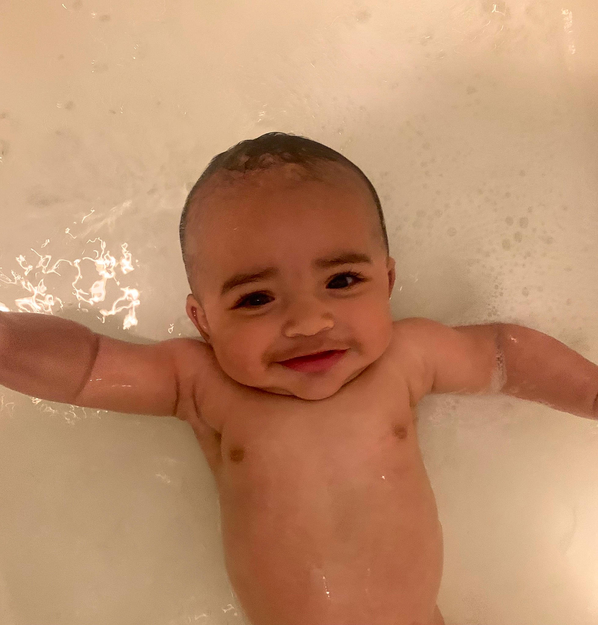 Khyzen joined the competition — help win amazing prizes! arm, baby, baby_bathing, bathing, bathroom, bathtub, cheek, chest, eye, eyebrow, fluid, hand, human_body, joy, liquid, nose, person, skin, smile, stomach