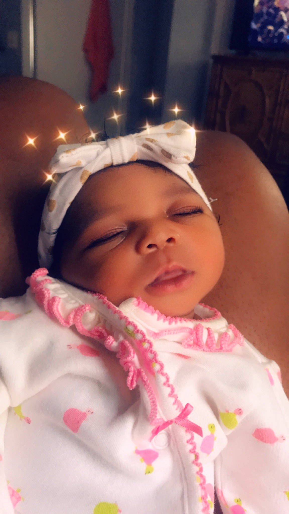 Anyla joined the competition — help win amazing prizes! baby, birth, cheek, child, face, head, headgear, headwear, lip, mouth, nose, person, pink, skin, smile, toddler